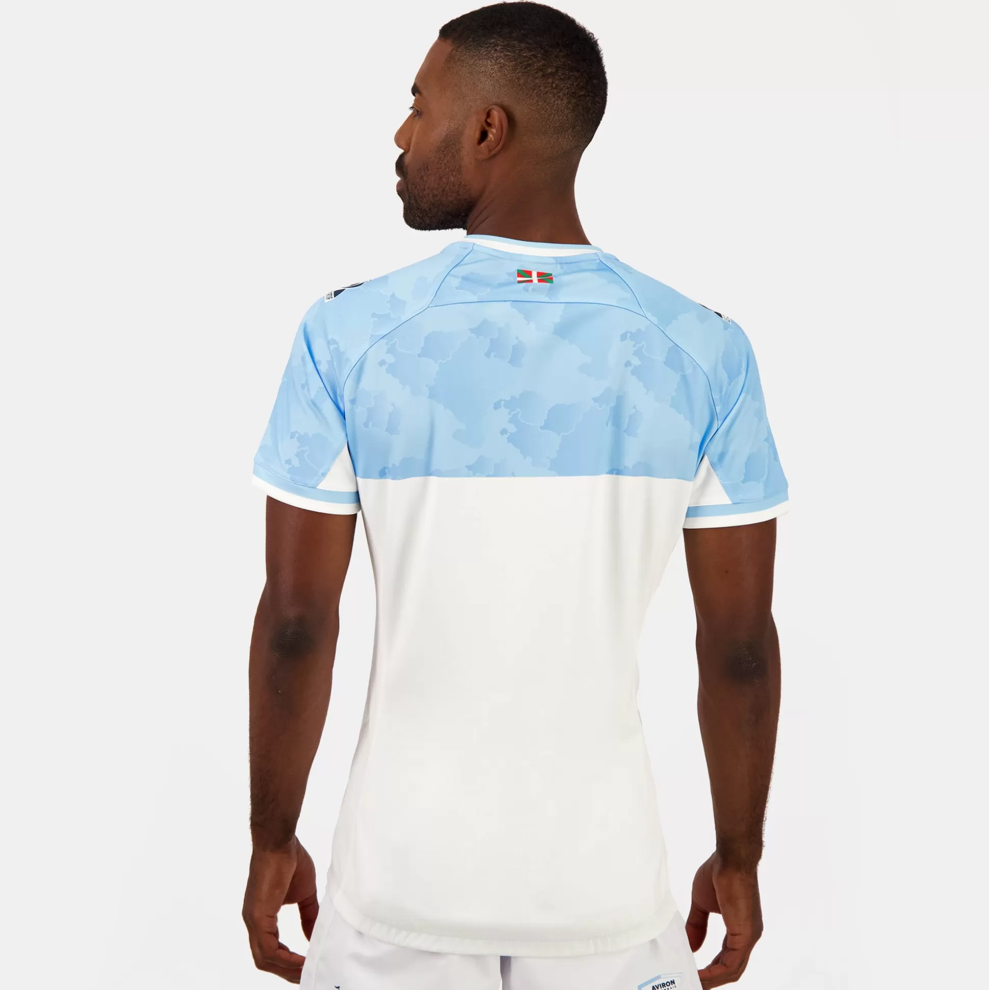 Homme Le Coq Sportif Aviron Bayonnais - tenue de match Maillot pro Third officiel Aviron Bayonnais