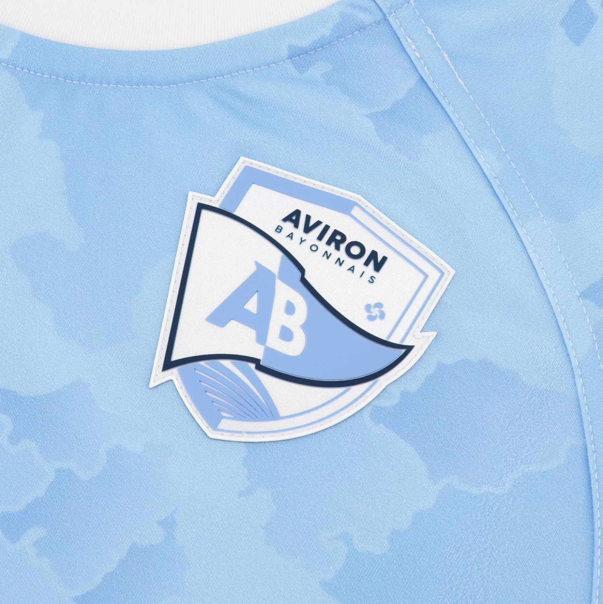 Homme Le Coq Sportif Aviron Bayonnais - tenue de match Maillot pro Third officiel Aviron Bayonnais
