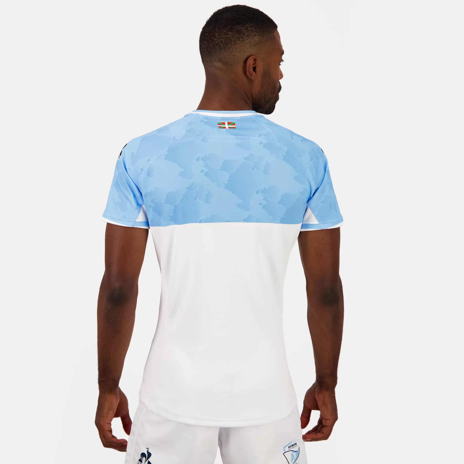 Homme Le Coq Sportif Aviron Bayonnais - tenue de match Maillot replica Third Aviron Bayonnais