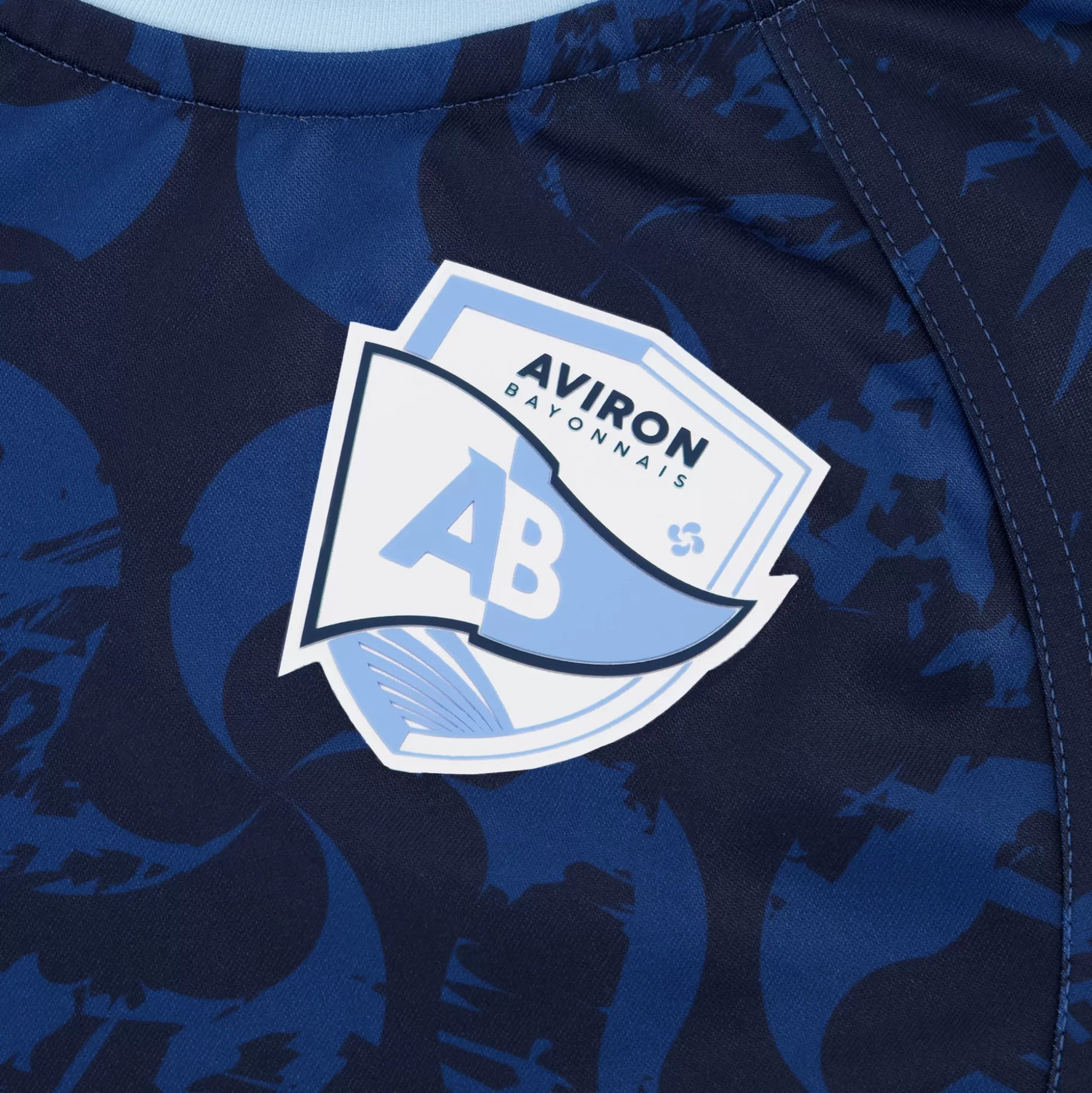 Homme Le Coq Sportif Aviron Bayonnais - tenue de match Maillot replica Third Aviron Bayonnais