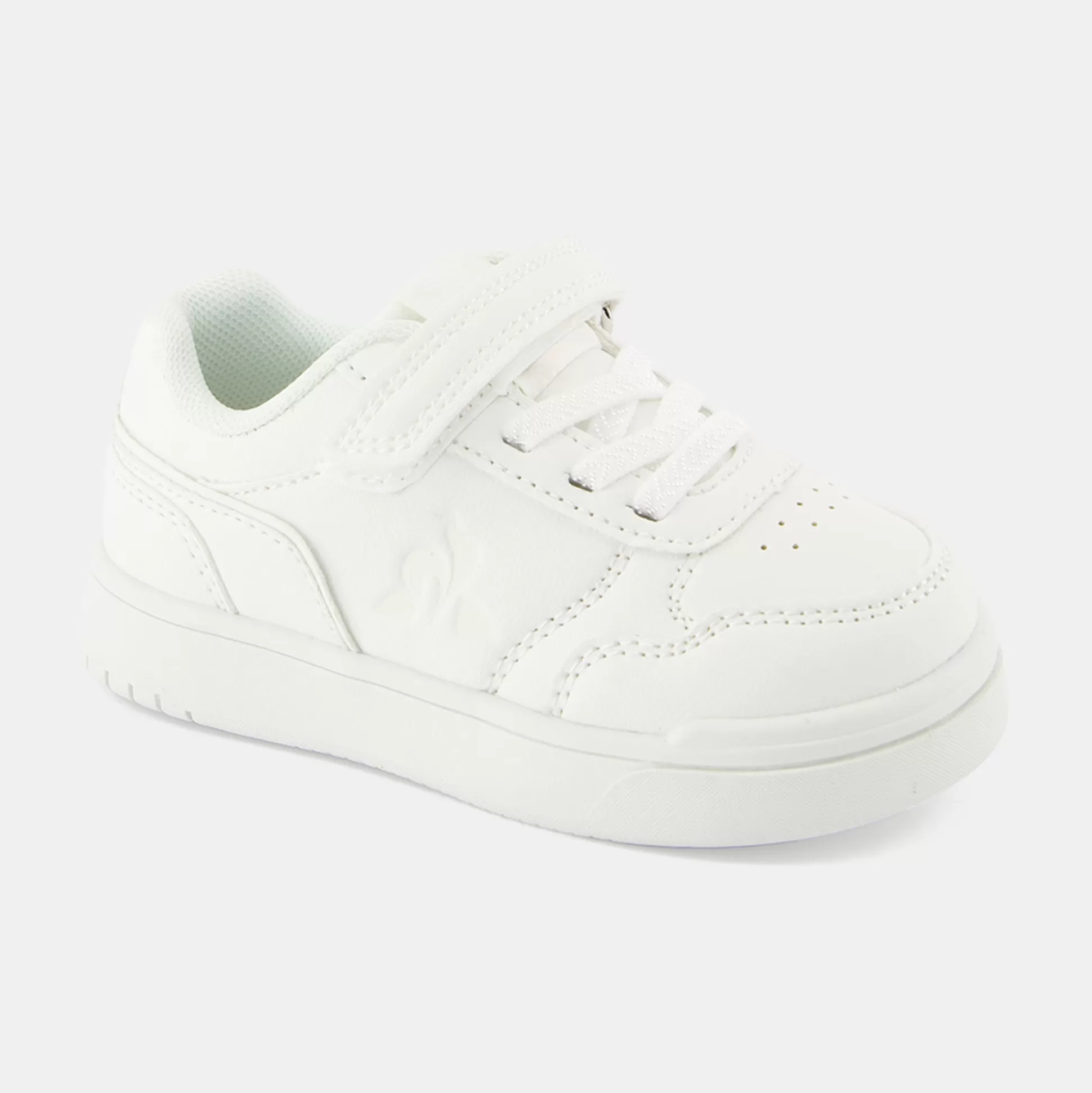 Enfant Le Coq Sportif CHAUSSURES BÉBÉ Chaussures à scratch blanches COURT BREAKER bébé