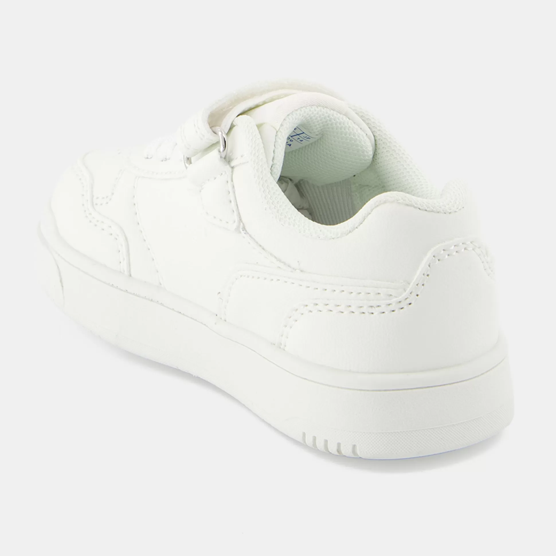 chaussures_bb_chaussures__scratch_blanches_court_breaker_bb_2.webp Enfant Le Coq Sportif CHAUSSURES BÉBÉ Chaussures à scratch blanches COURT BREAKER bébé