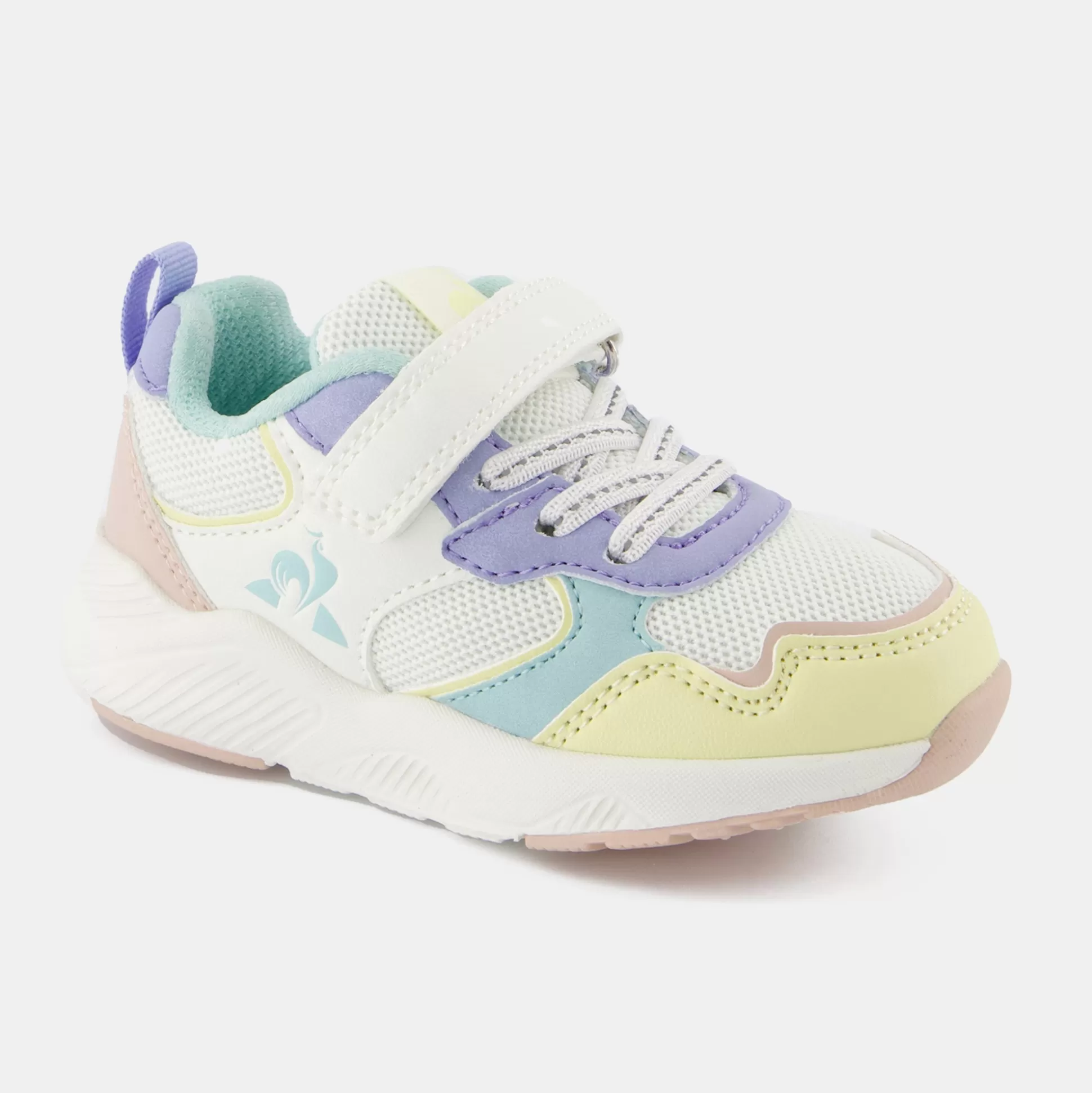Enfant Le Coq Sportif CHAUSSURES bébé Chaussures multicolores à scratch RUNNER bébé