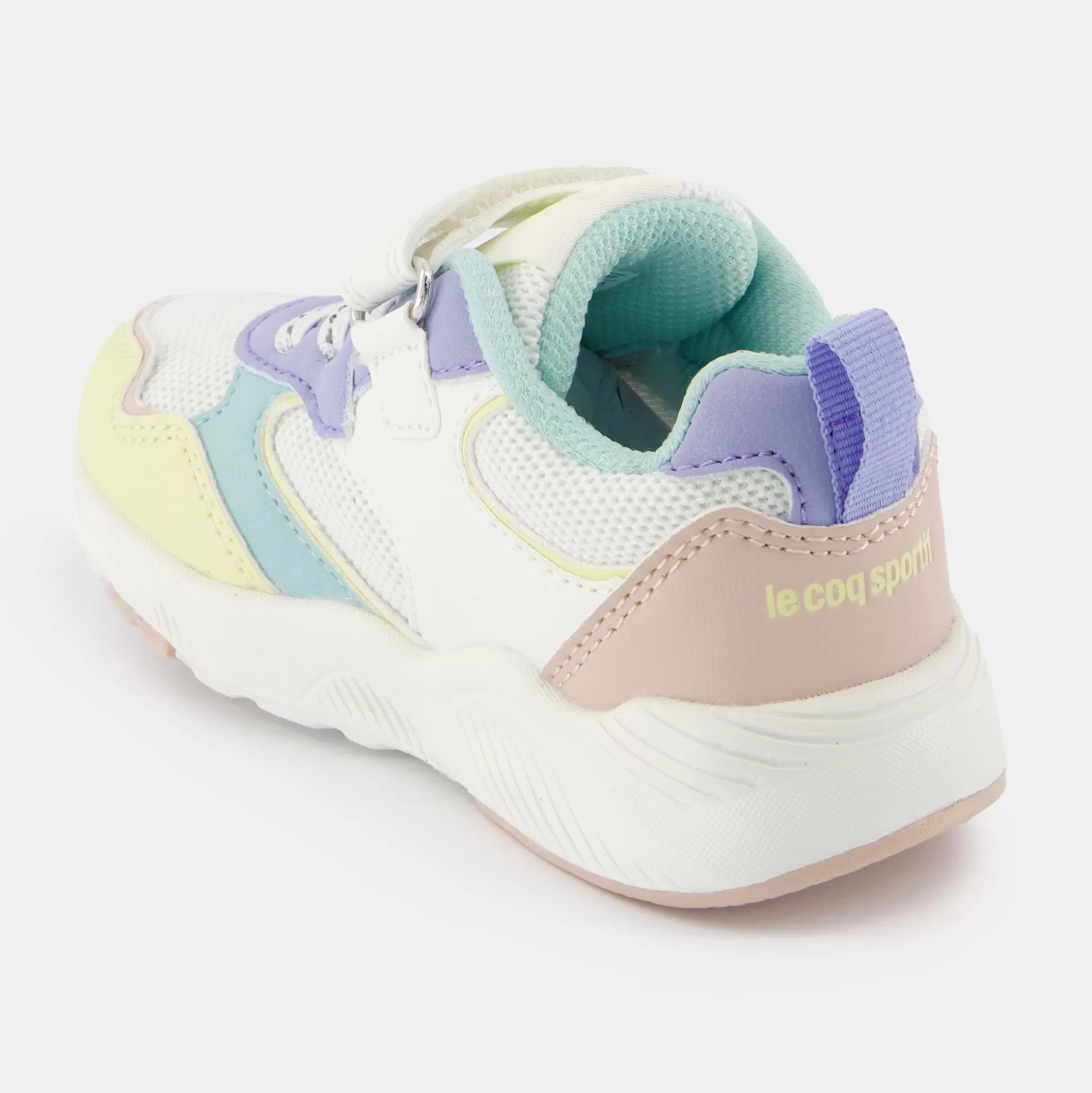 Enfant Le Coq Sportif CHAUSSURES bébé Chaussures multicolores à scratch RUNNER bébé