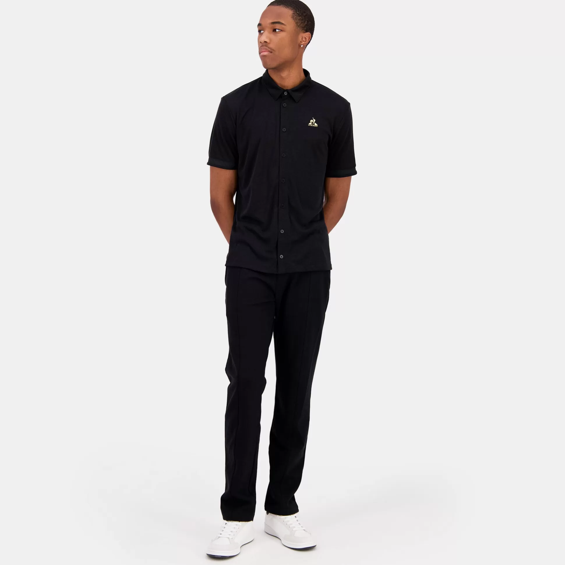 coq_dor_chemise_manches_courtes_homme_4.webp Homme Le Coq Sportif Coq d'or Chemise manches courtes Homme