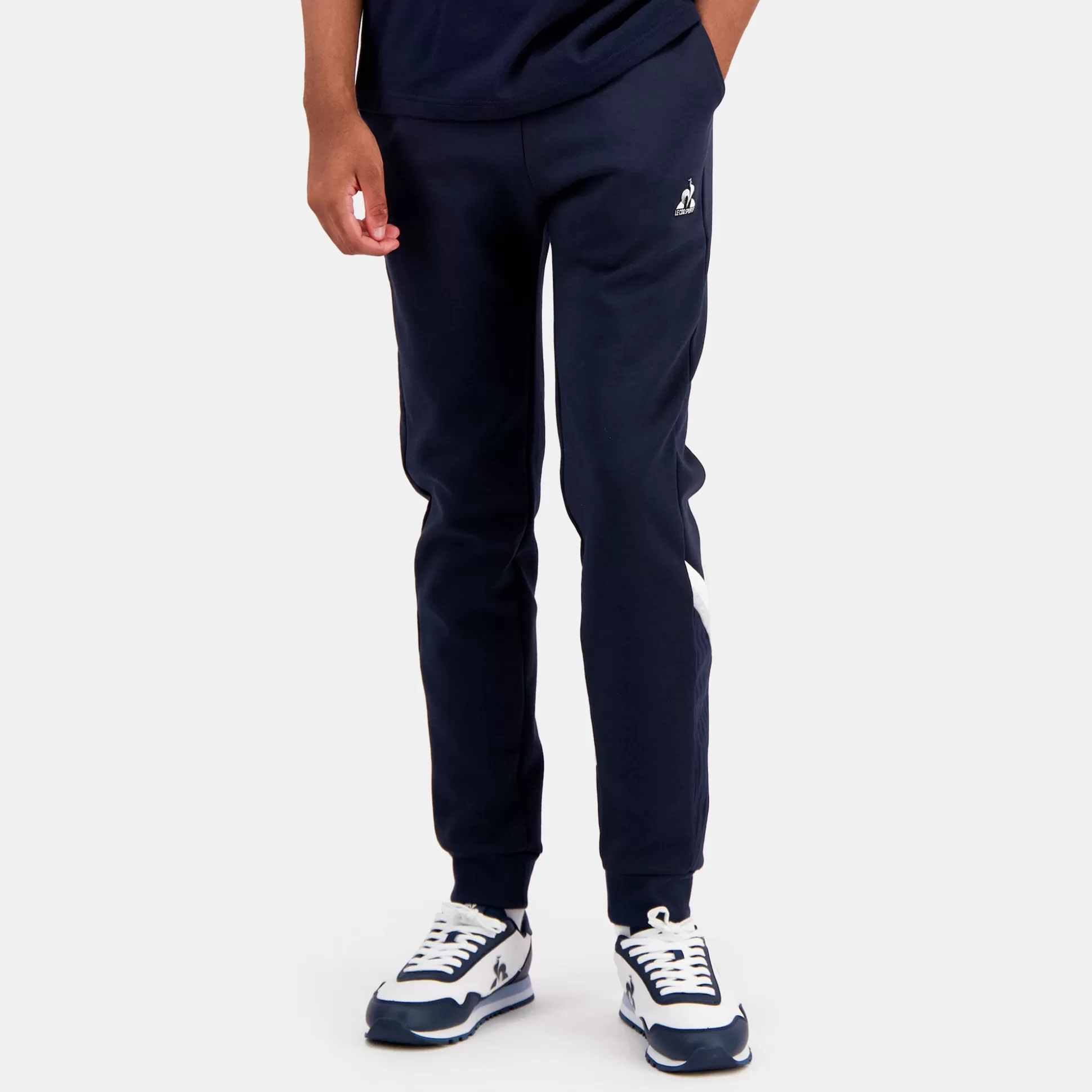 Homme Le Coq Sportif Héritage Pantalon Slim Bleu marine Homme
