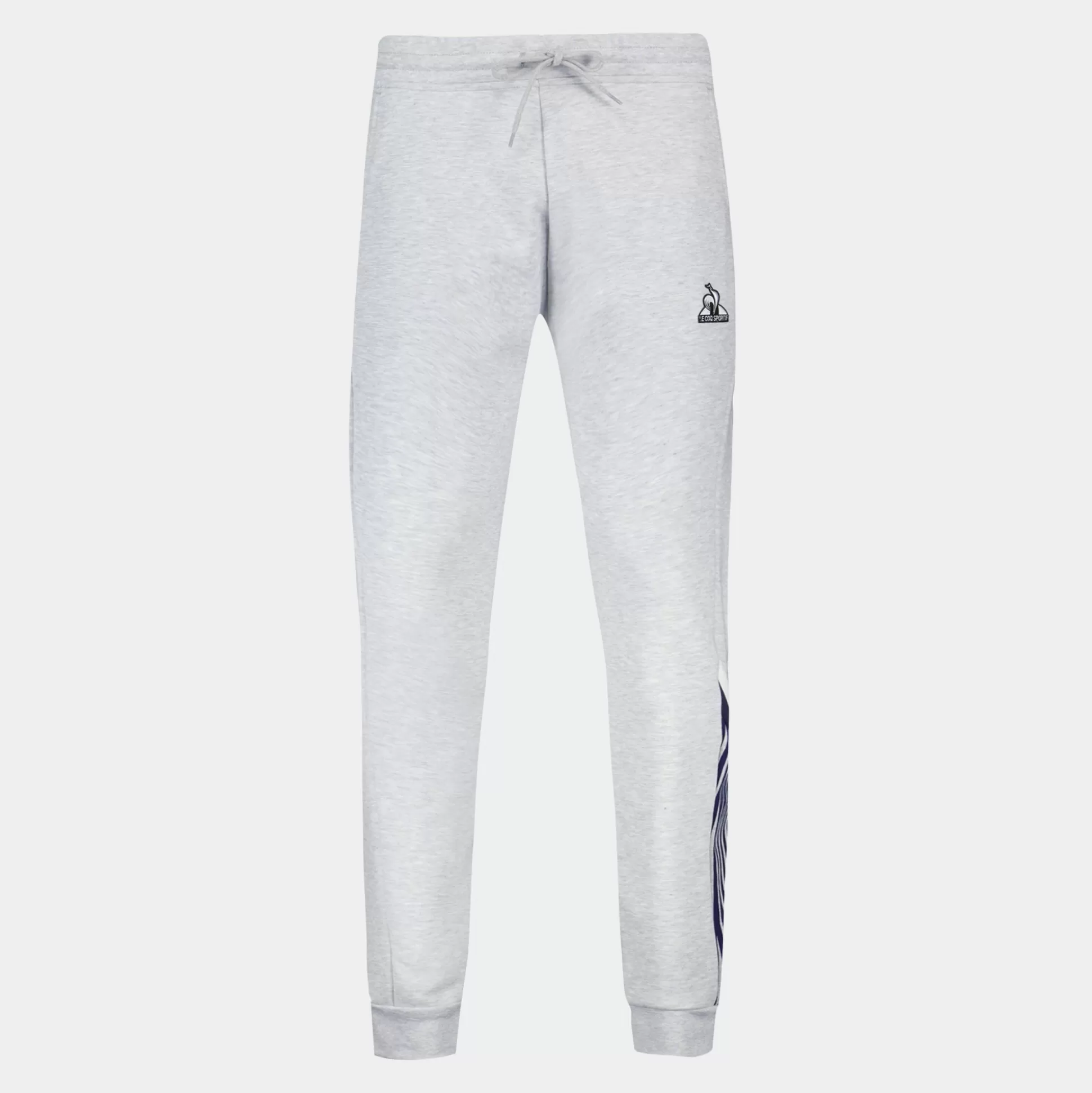 Homme Le Coq Sportif Héritage Pantalon SLIM Gris chiné clair Homme