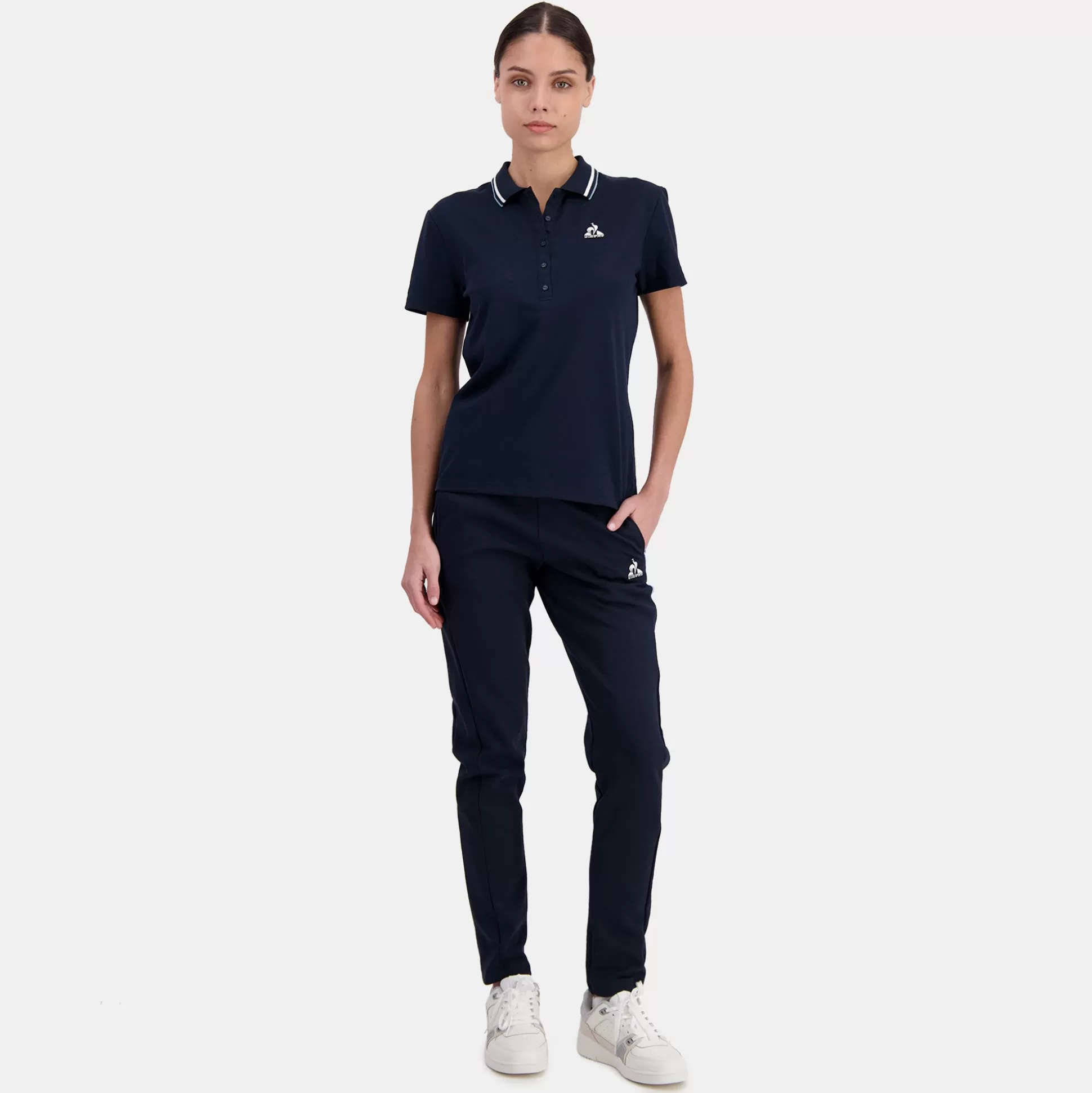 Femme Le Coq Sportif Héritage Pantalon Slim Sky Captain Femme