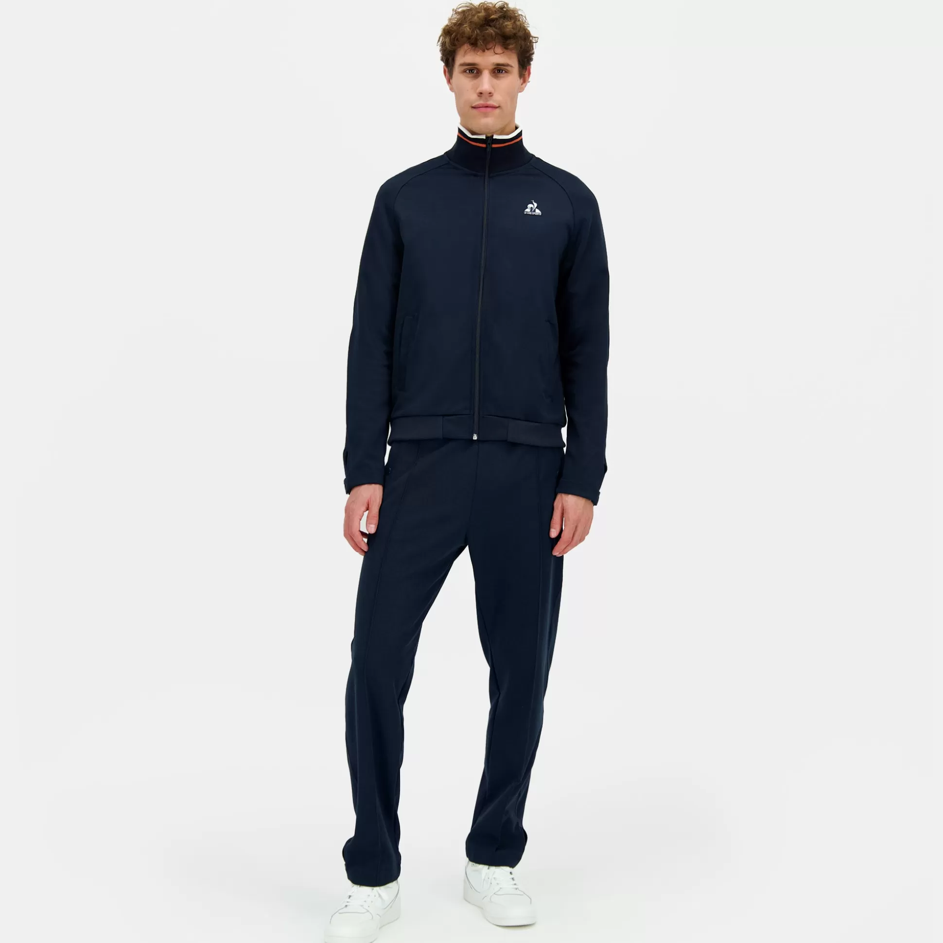 Homme Le Coq Sportif Héritage Veste zippée bleu marine Homme