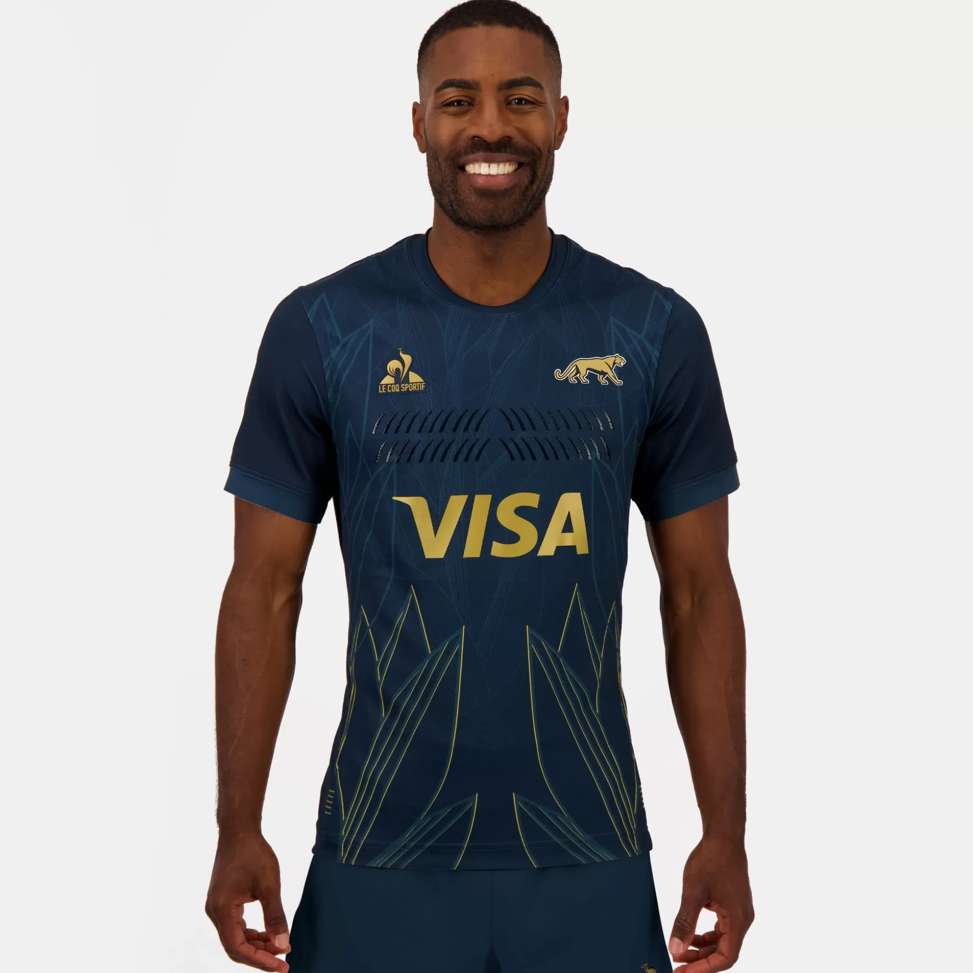 Homme Le Coq Sportif Los Pumas UAR - tenue de match Maillot de match away PUMAS Argentine Homme