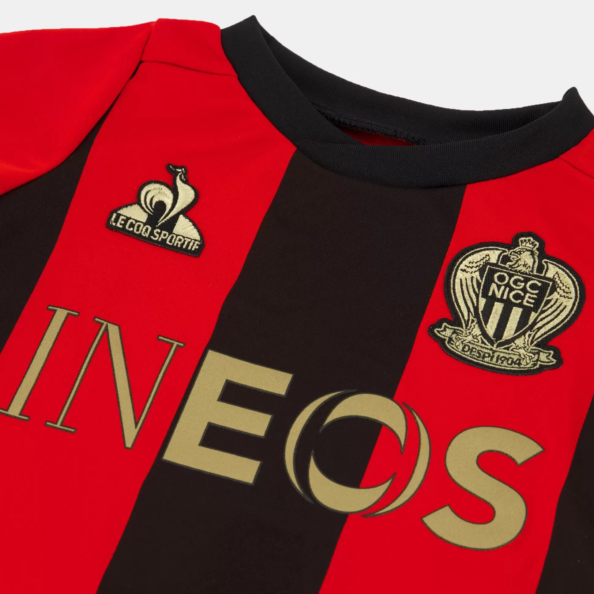 Enfant Le Coq Sportif OGC Nice - Tenue de match Ensemble maillot et short bébé