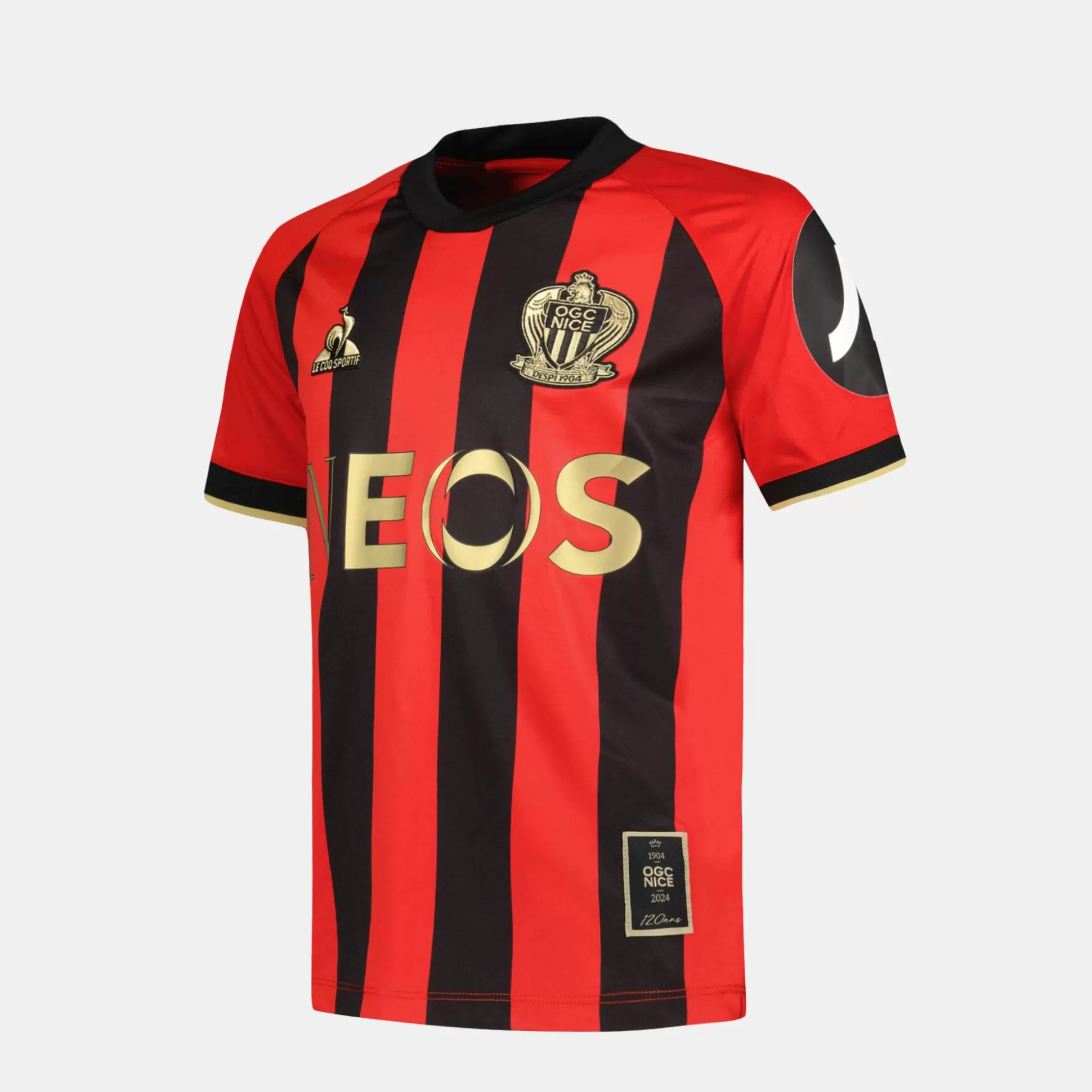 ogc_nice__tenue_de_match_maillot_home_officiel_enfant_5.webp Enfant Le Coq Sportif OGC Nice - Tenue de match Maillot Home officiel Enfant
