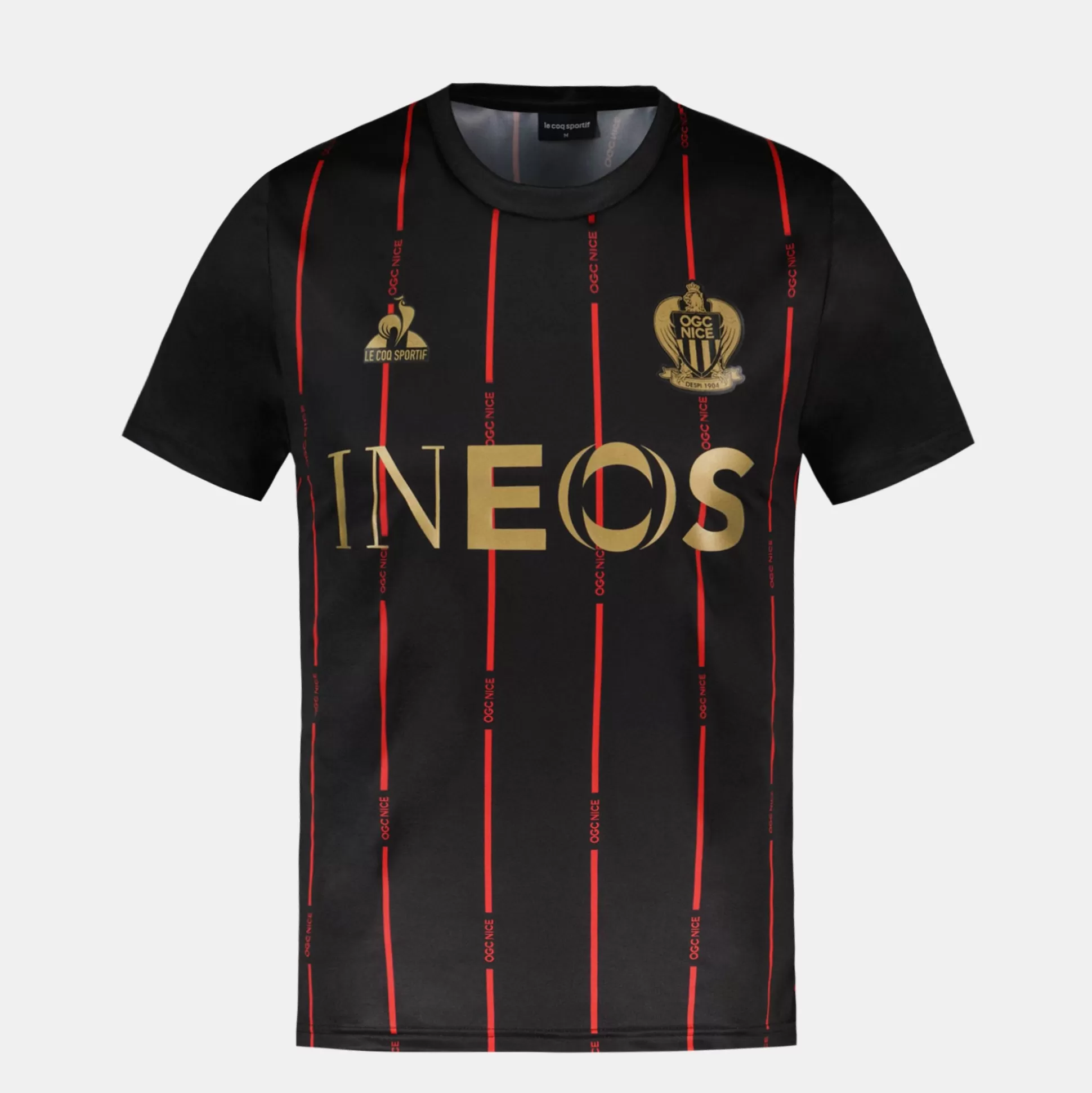 Homme Le Coq Sportif OGC Nice - Tenue de match Maillot Pré match officiel Homme