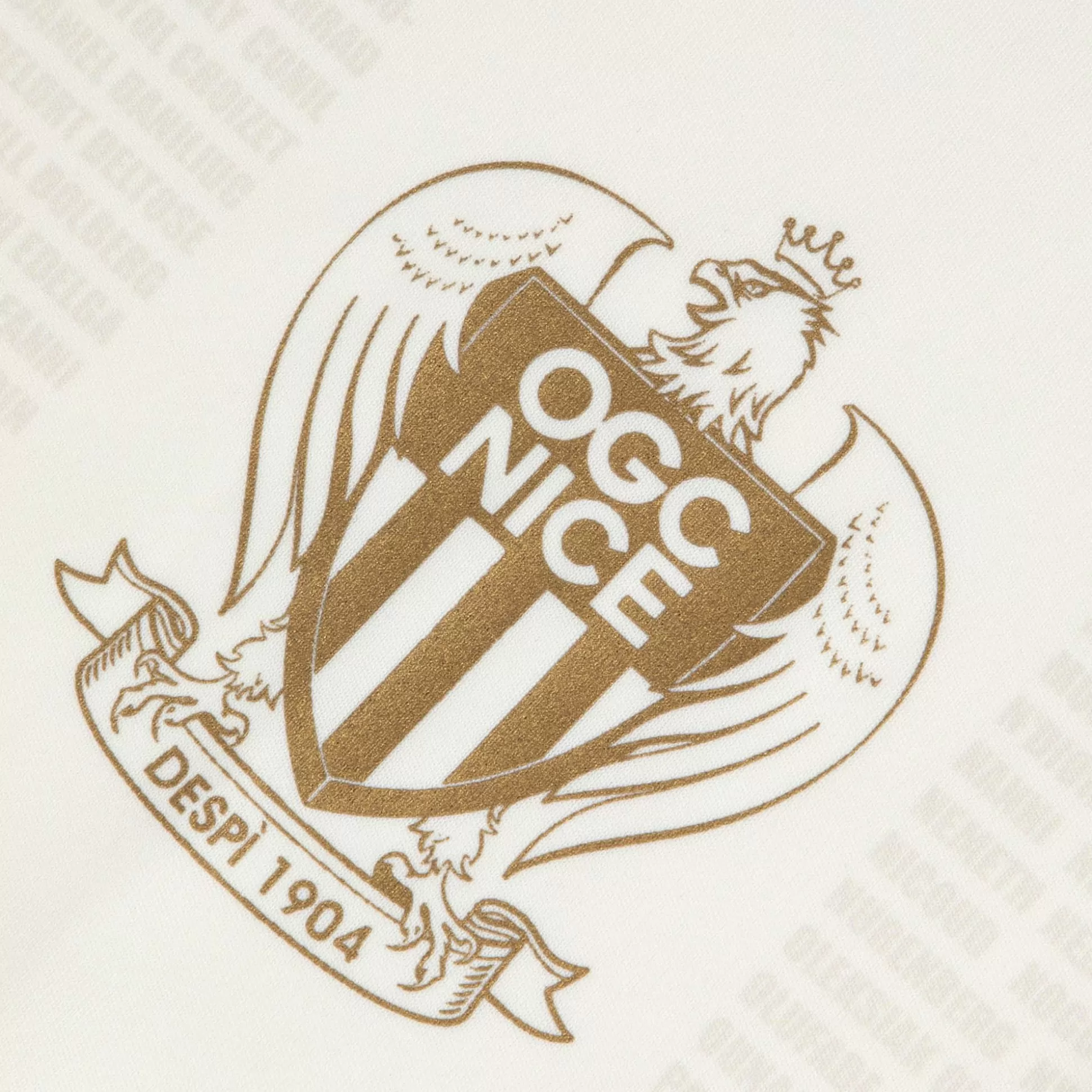 Homme Le Coq Sportif OGC Nice - Tenue de match Maillot pro Away officiel Unisexe