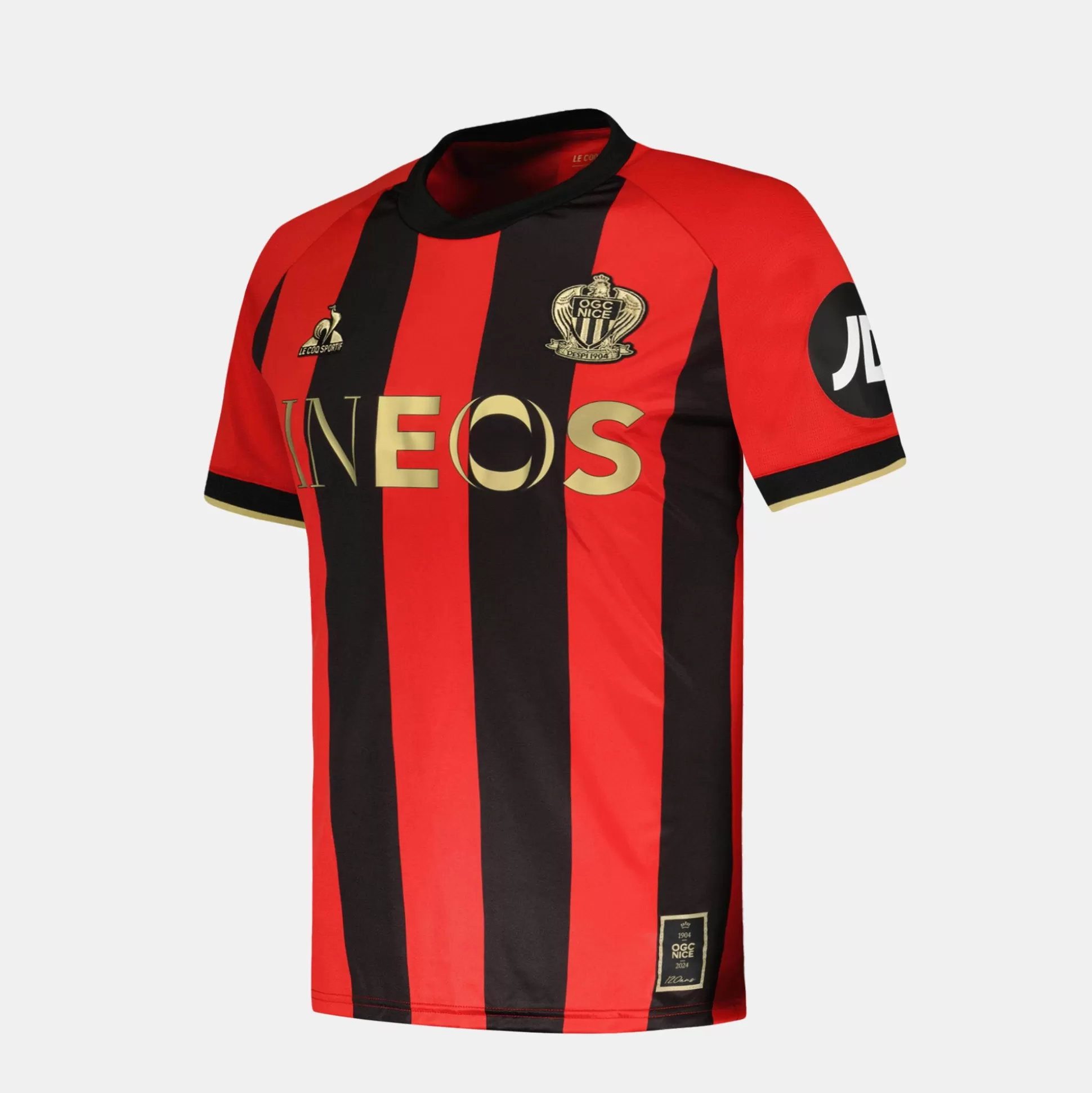Homme Le Coq Sportif OGC Nice - Tenue de match Maillot pro Home officiel Homme