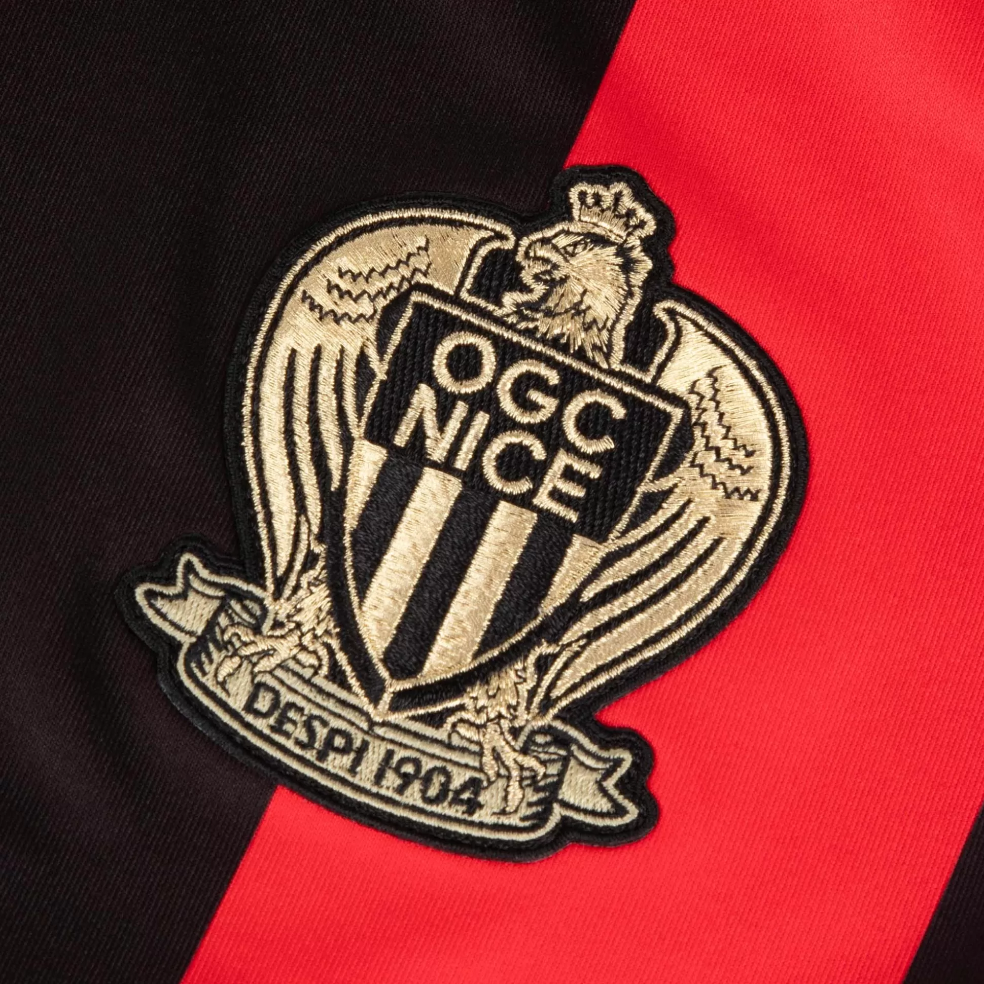 Homme Le Coq Sportif OGC Nice - Tenue de match Maillot pro Home officiel Homme