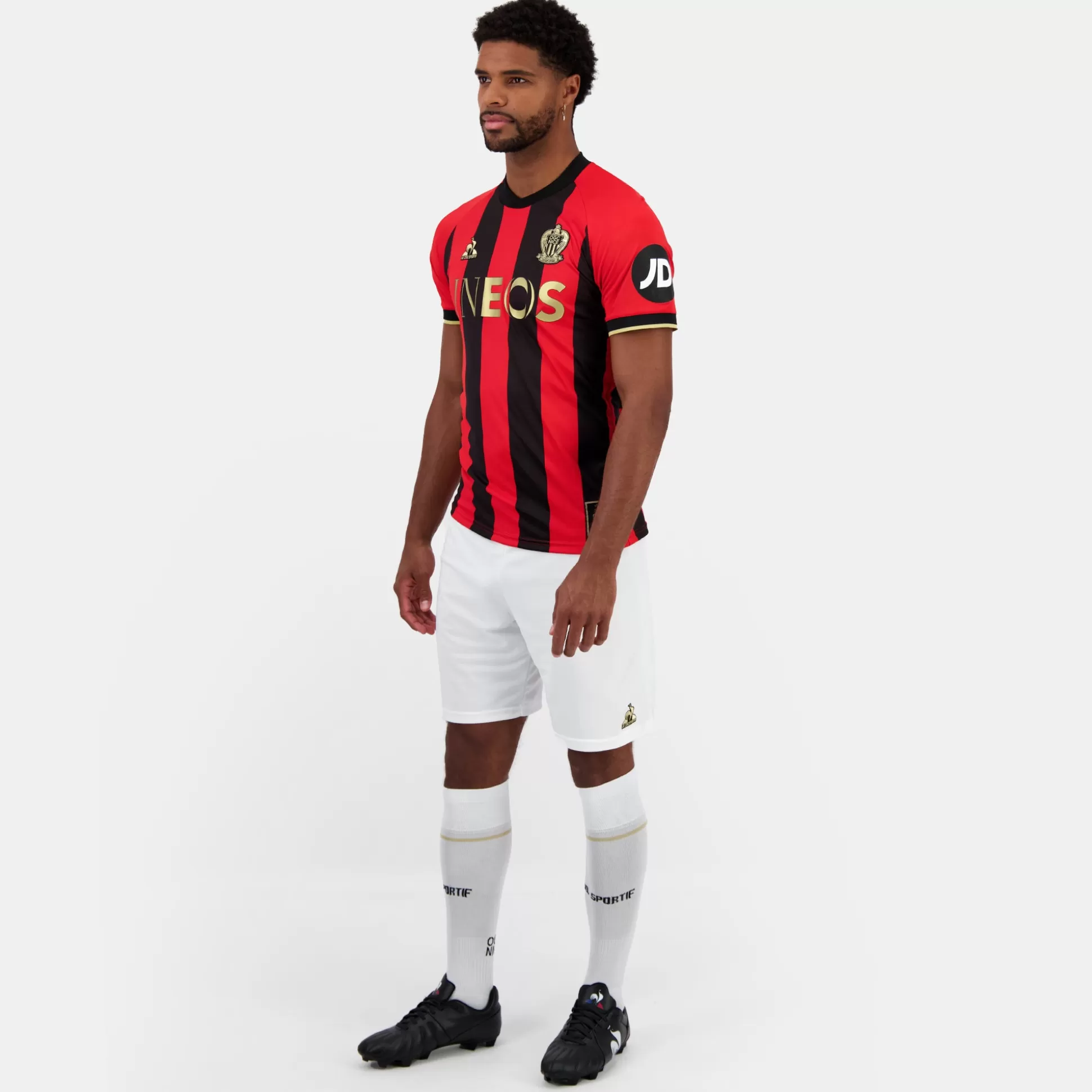 Homme Le Coq Sportif OGC Nice - Tenue de match Maillot pro Home officiel Homme