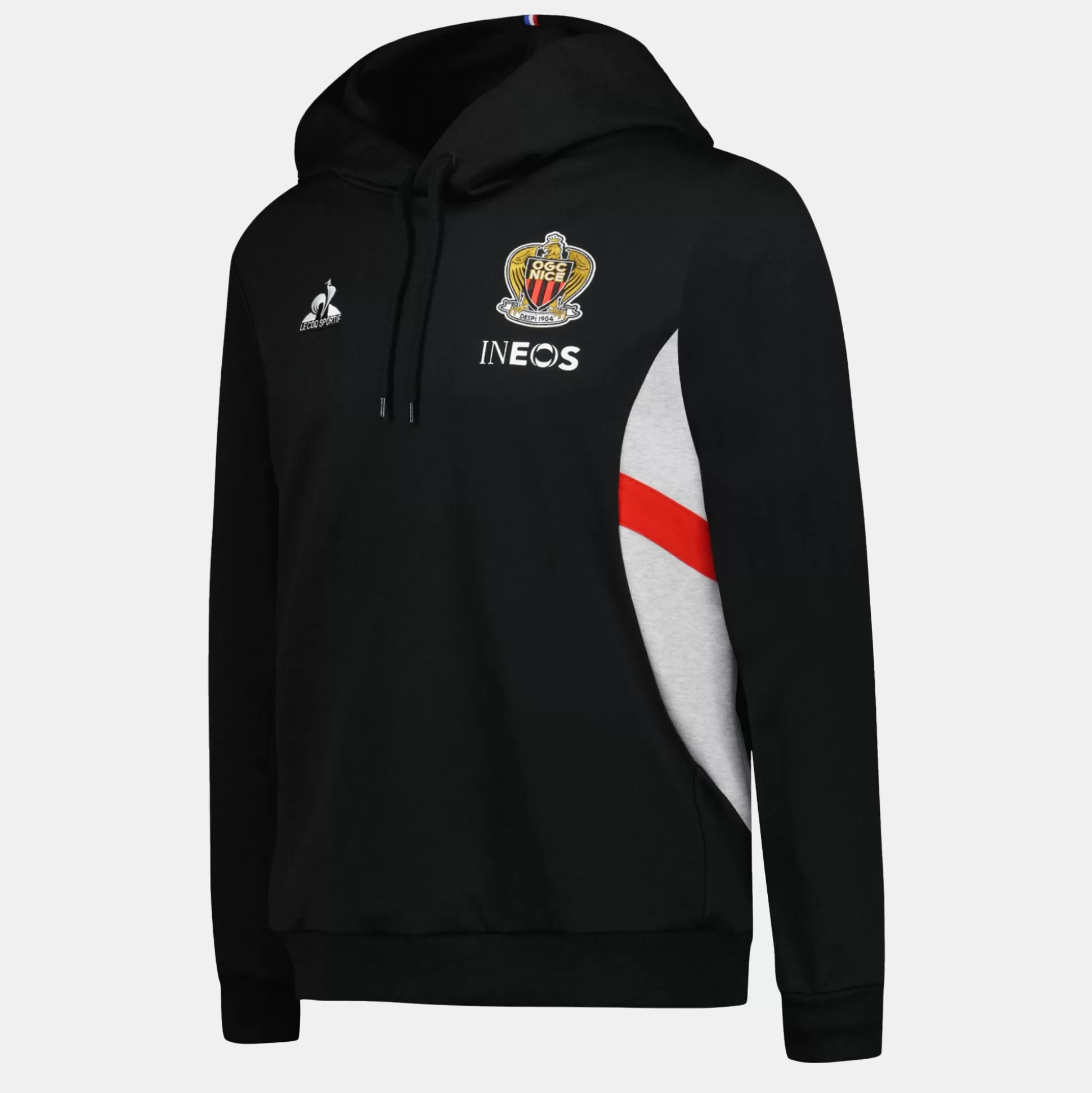 ogc_nice_sweat__capuche_unisexe_5.webp Homme Le Coq Sportif OGC Nice Sweat à capuche Unisexe