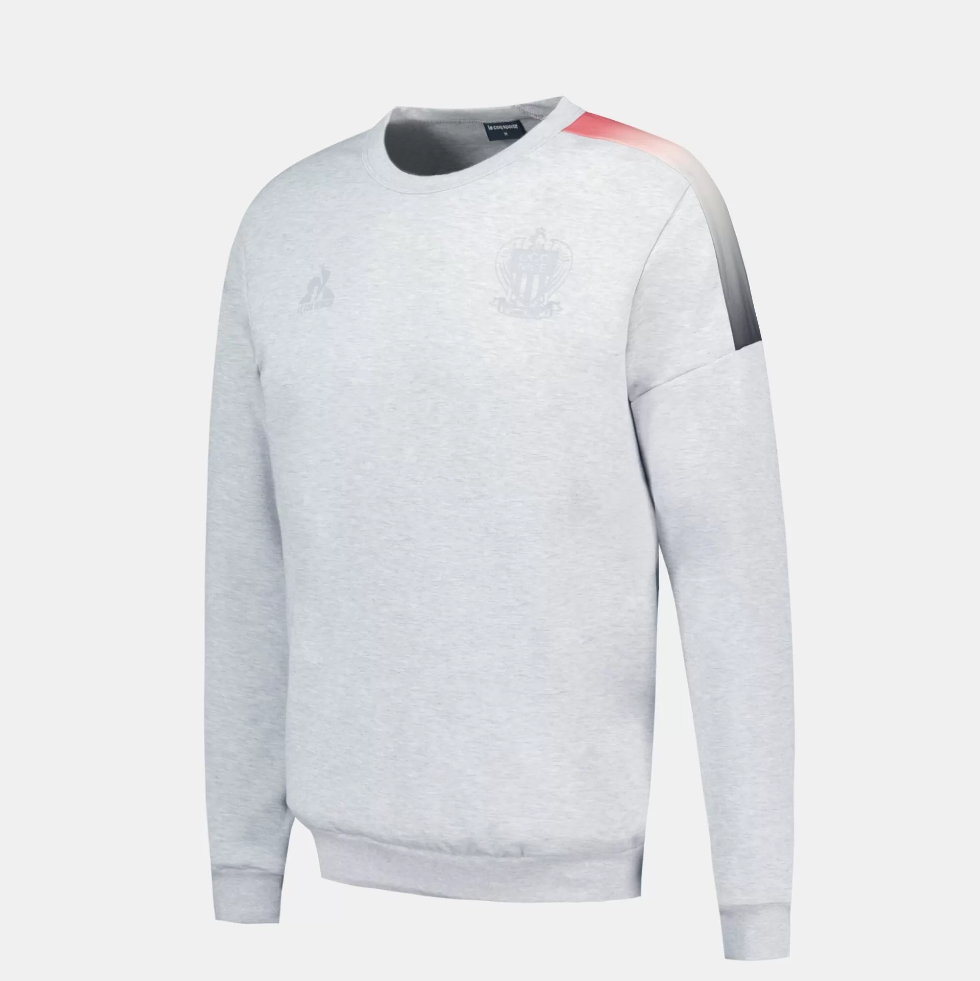 ogc_nice_sweat_col_rond_unisexe_5.webp Homme Le Coq Sportif OGC Nice Sweat col rond Unisexe