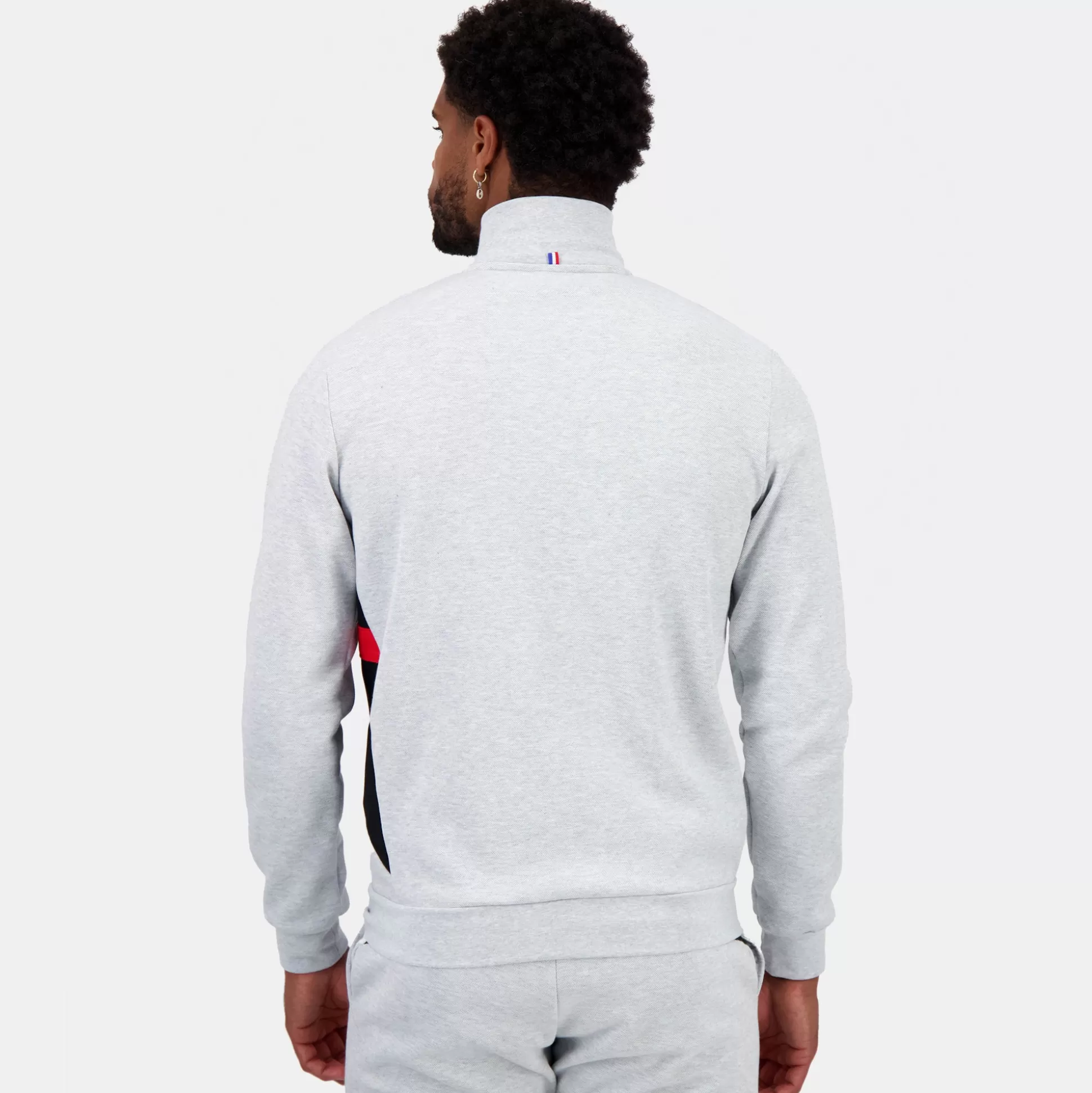 ogc_nice_sweat_zipp_unisexe_3-1.webp Homme Le Coq Sportif OGC Nice Sweat zippé Unisexe