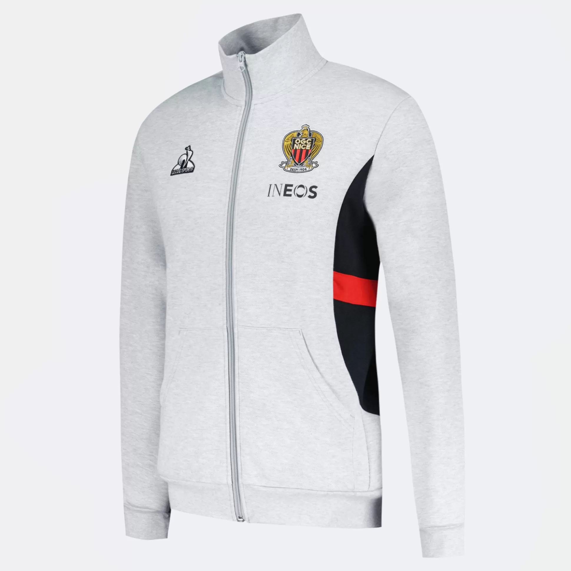 ogc_nice_sweat_zipp_unisexe_5-1.webp Homme Le Coq Sportif OGC Nice Sweat zippé Unisexe