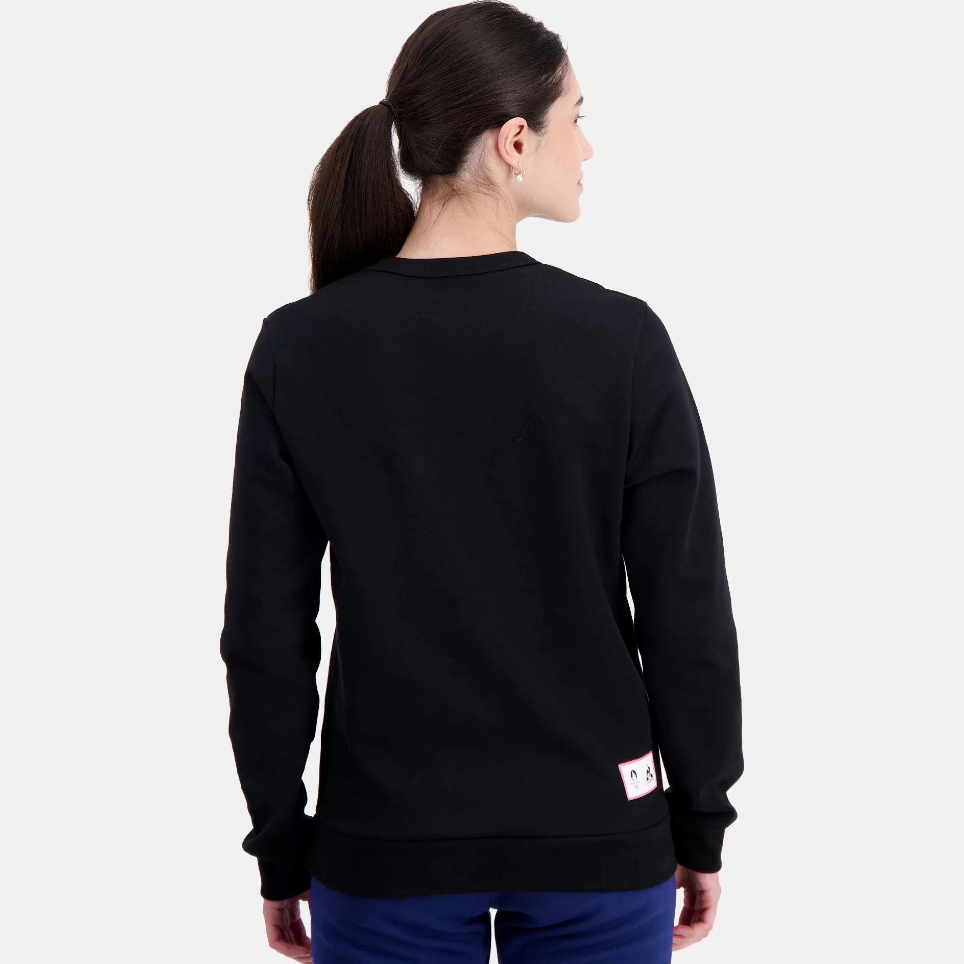 paris___le_coq_sportif_sweat_col_rond_unisexe_6.webp Femme Le Coq Sportif Paris 2024 | Sweat col rond Unisexe