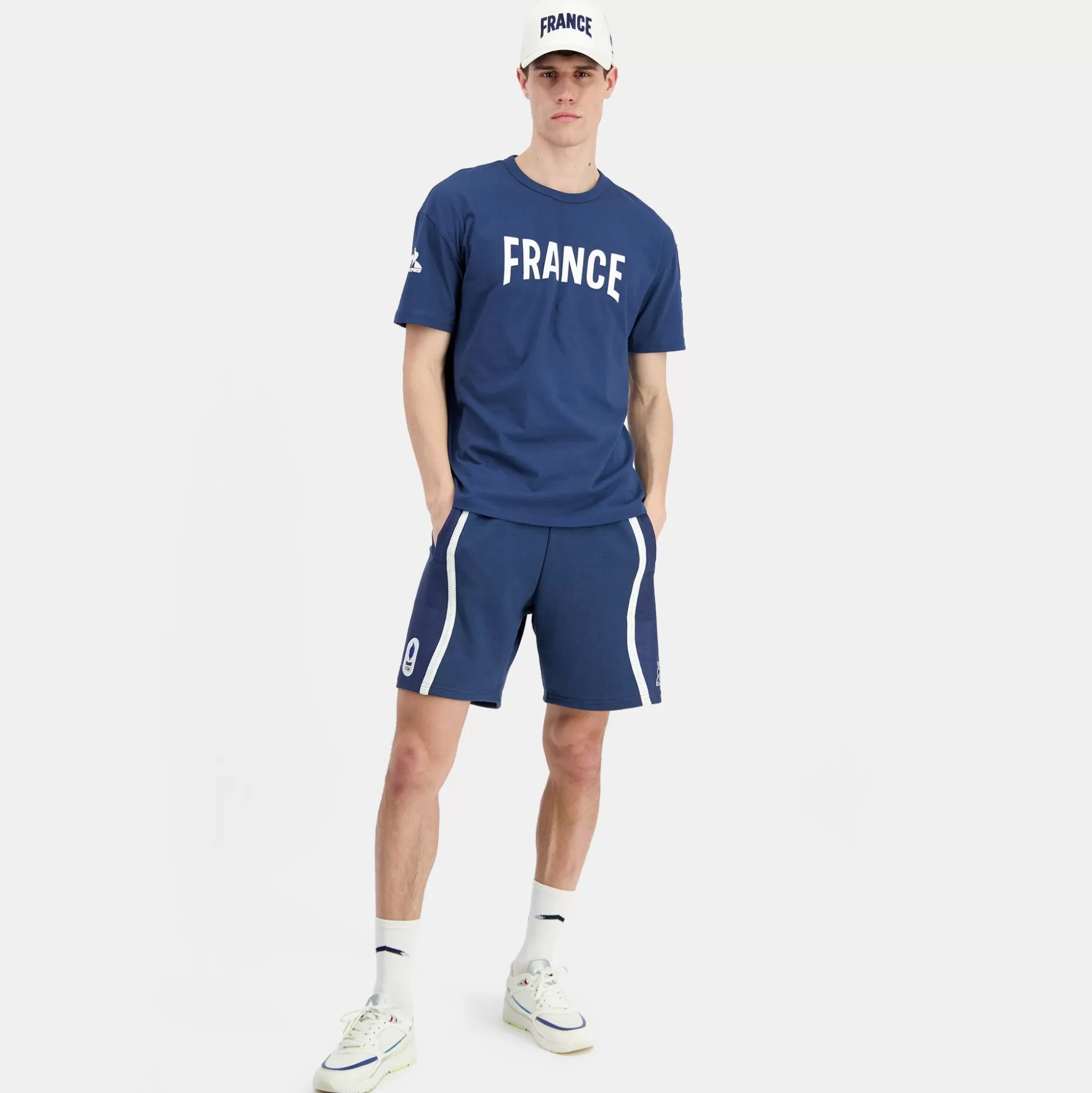 Femme Le Coq Sportif Équipe de France Olympique | Paris 2024 Casquette Équipe de France Unisexe