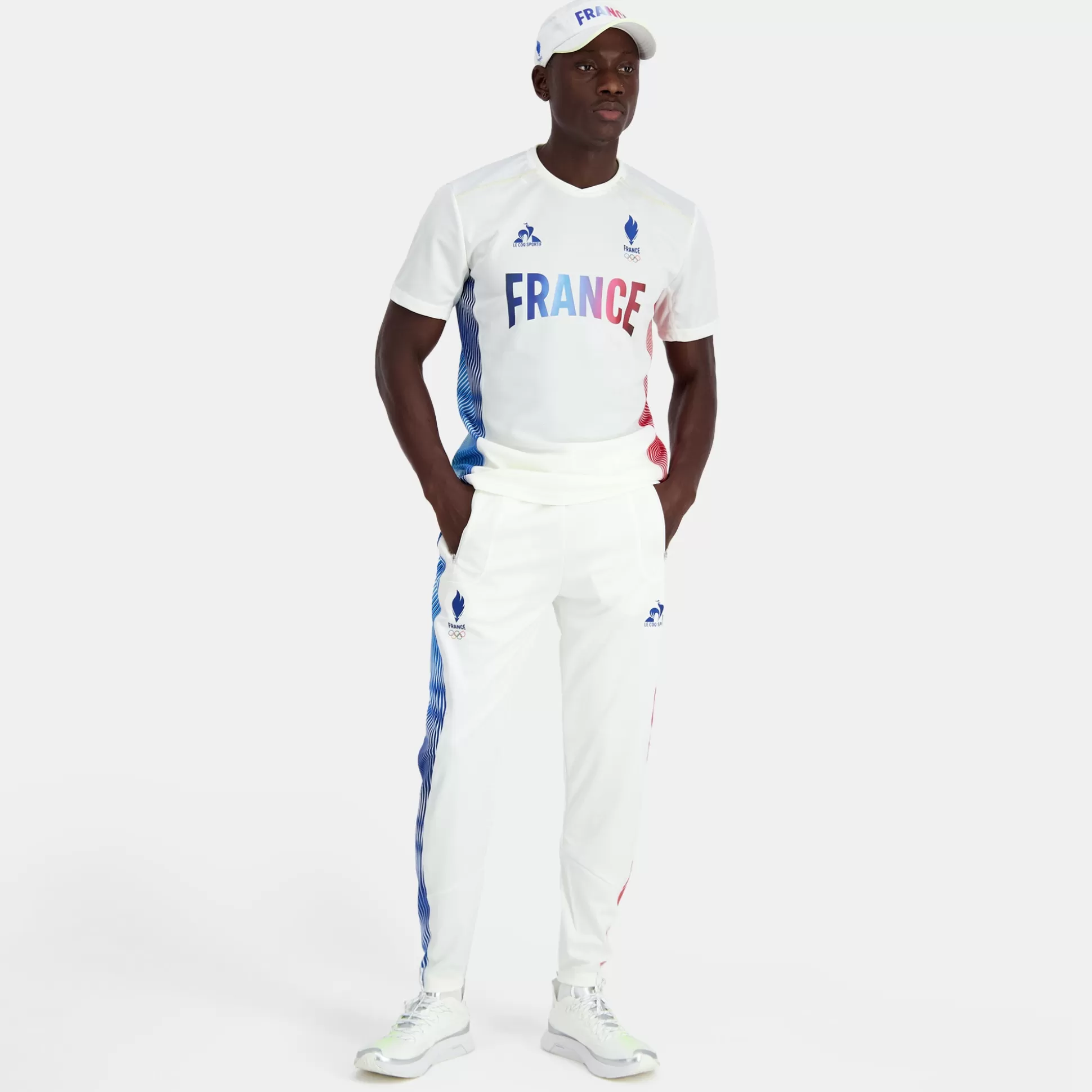 Femme Le Coq Sportif Équipe de France Olympique | Paris 2024 Casquette Équipe de France Unisexe