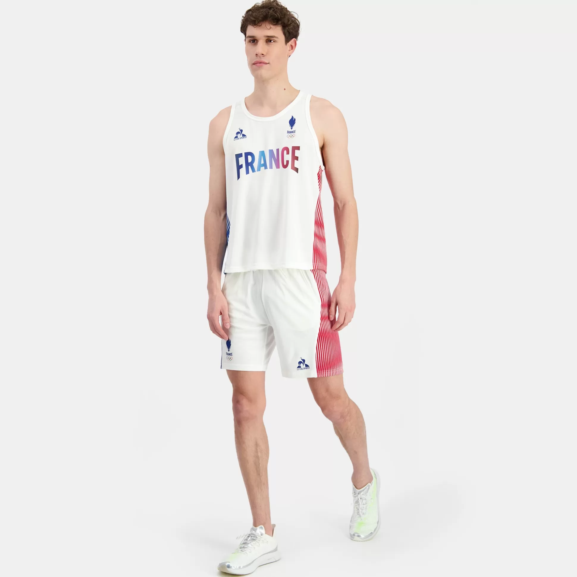 Homme Le Coq Sportif Équipe de France Olympique | Paris 2024 Débardeur Équipe de France Homme