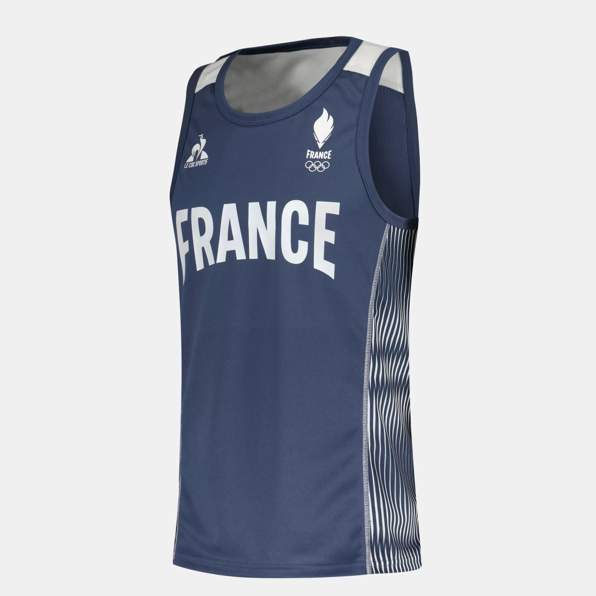 Homme Le Coq Sportif Équipe de France Olympique | Paris 2024 Débardeur Équipe de France Homme