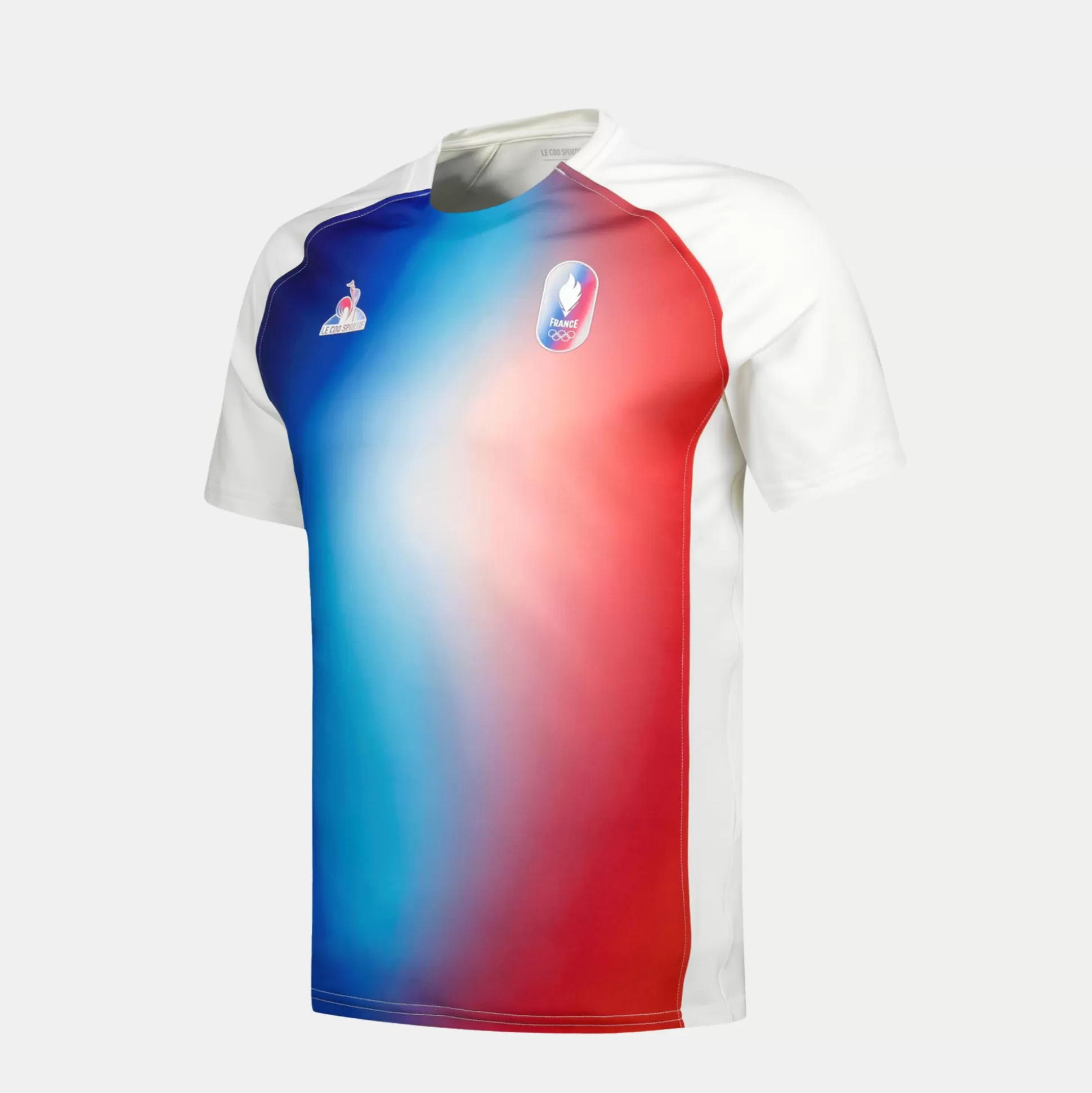 Homme Le Coq Sportif Équipe de France Olympique | Paris 2024 Maillot performance rugby Équipe de France Homme