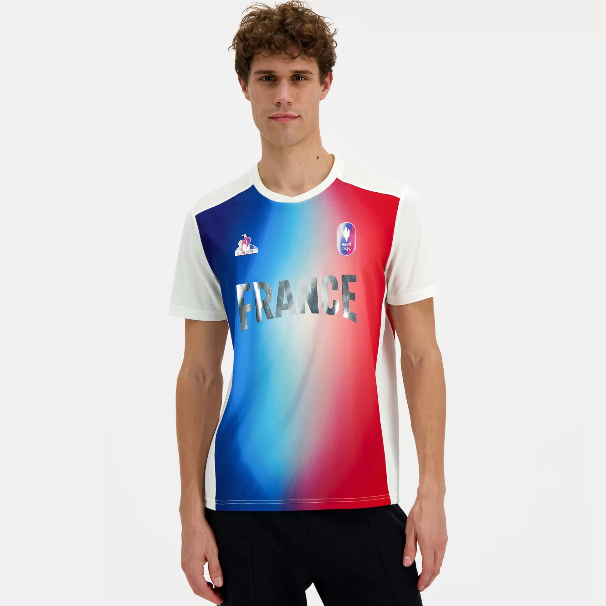Homme Le Coq Sportif Équipe de France Olympique | Paris 2024 Maillot Équipe de France Homme