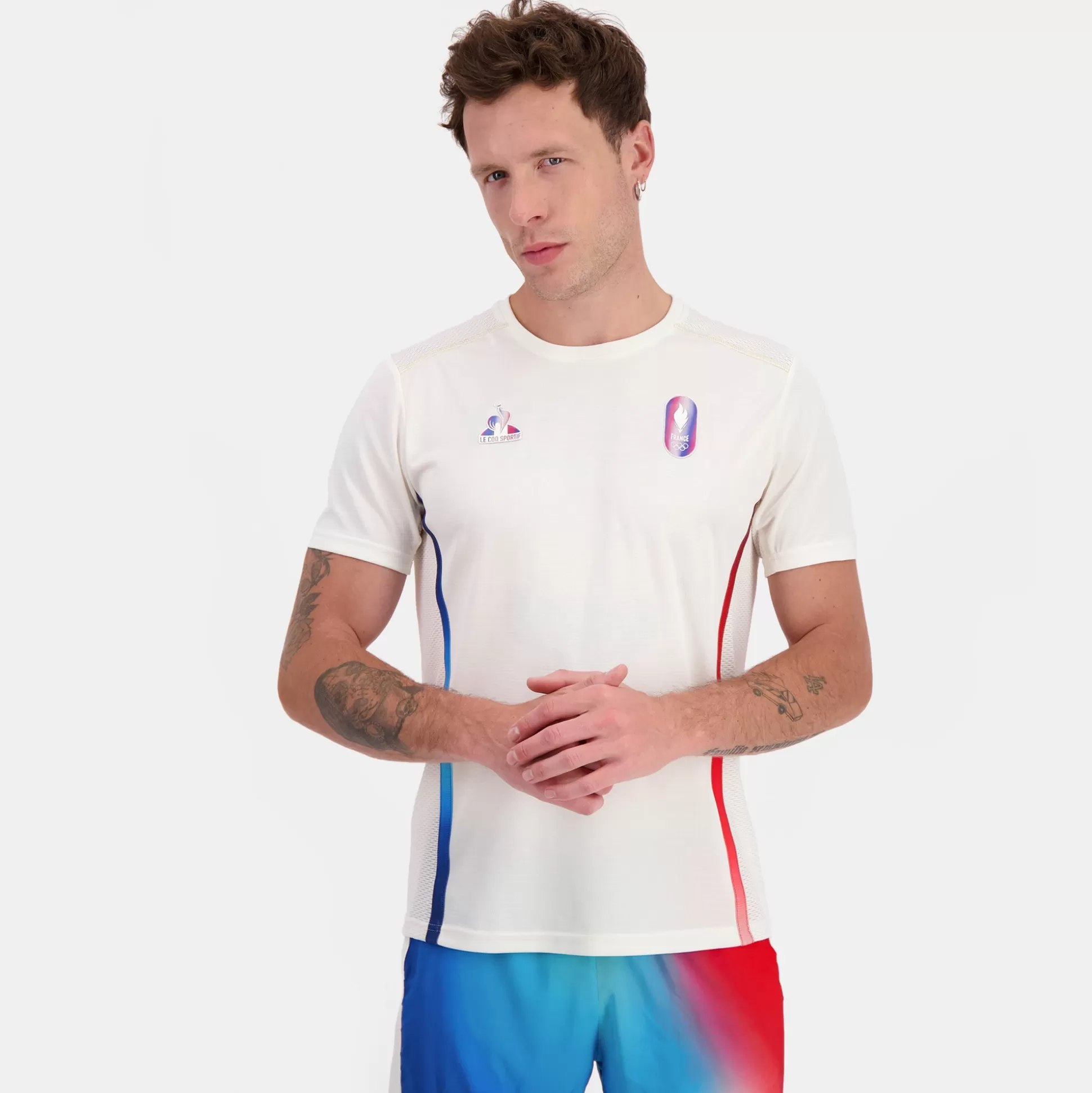 Homme Le Coq Sportif Équipe de France Olympique | Paris 2024 Maillot Équipe de France Homme