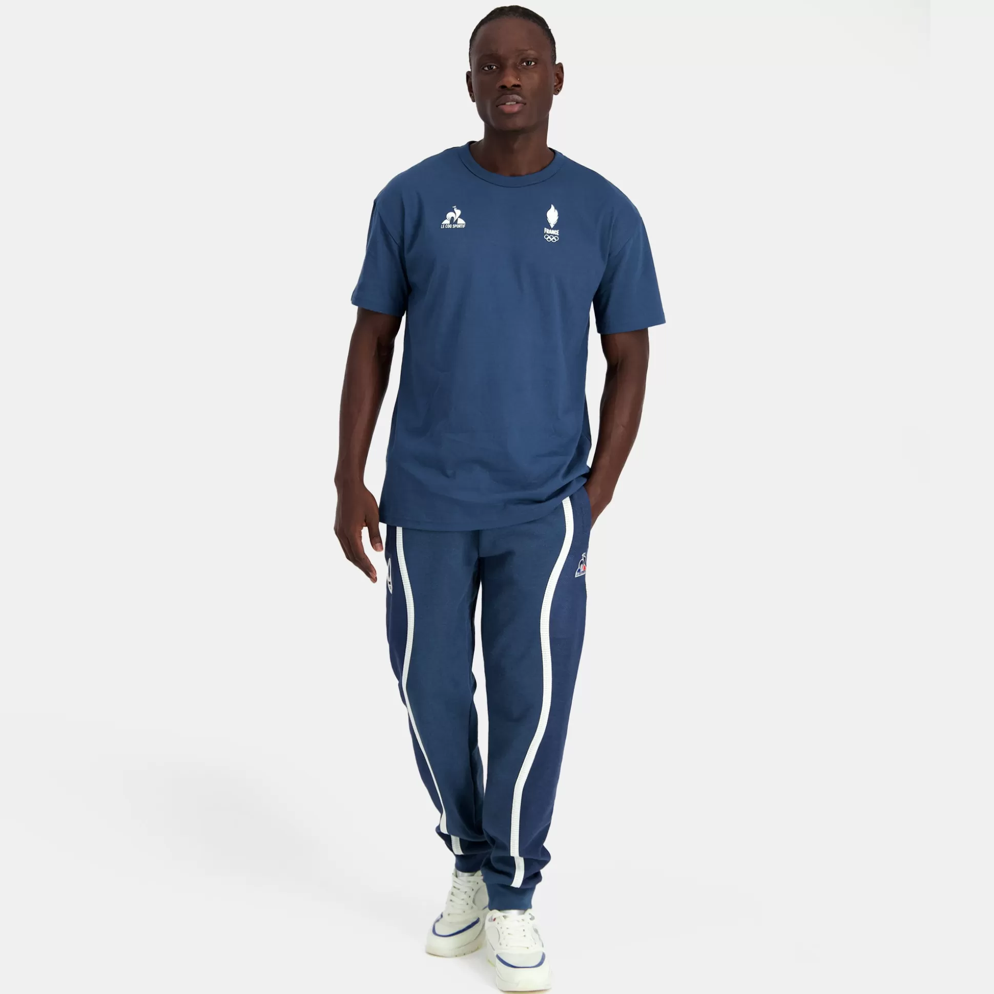 Homme Le Coq Sportif Équipe de France Olympique | Paris 2024 Pantalon Équipe de France Homme