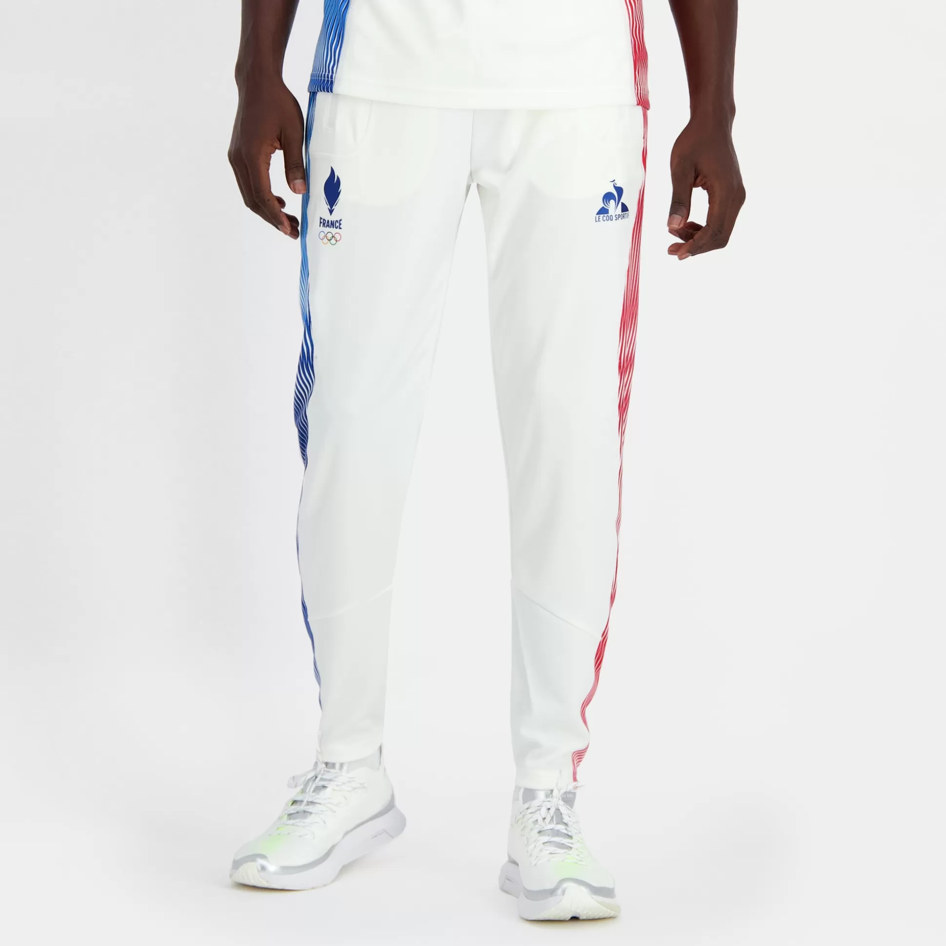 Homme Le Coq Sportif Équipe de France Olympique | Paris 2024 Pantalon training officiel Équipe de France Homme