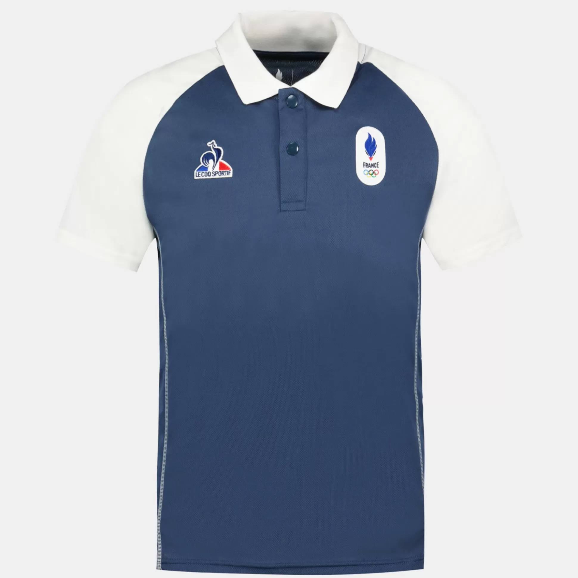 Homme Le Coq Sportif Équipe de France Olympique | Paris 2024 Polo Équipe de France Homme