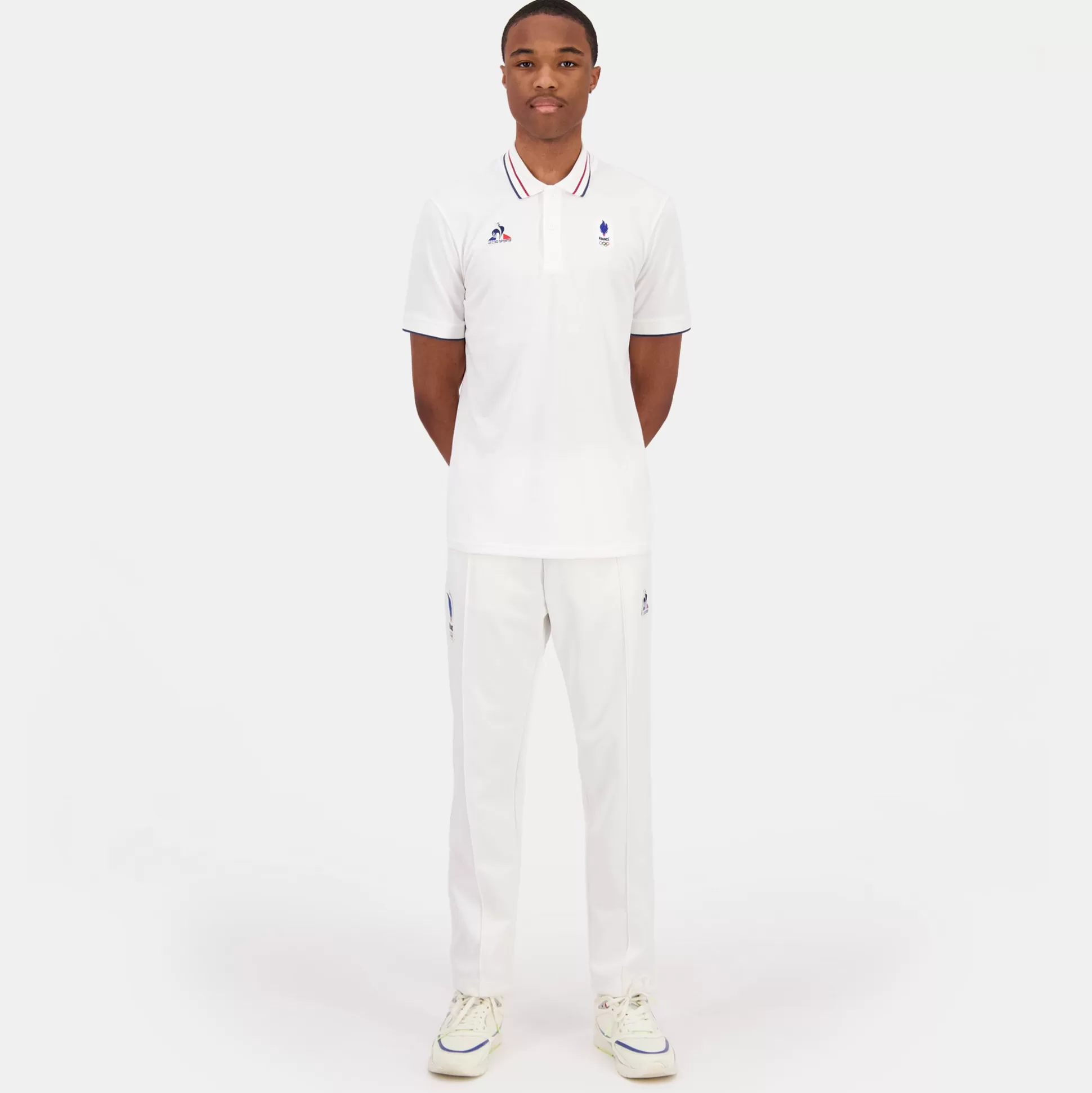 Homme Le Coq Sportif Équipe de France Olympique | Paris 2024 Polo Équipe de France Homme
