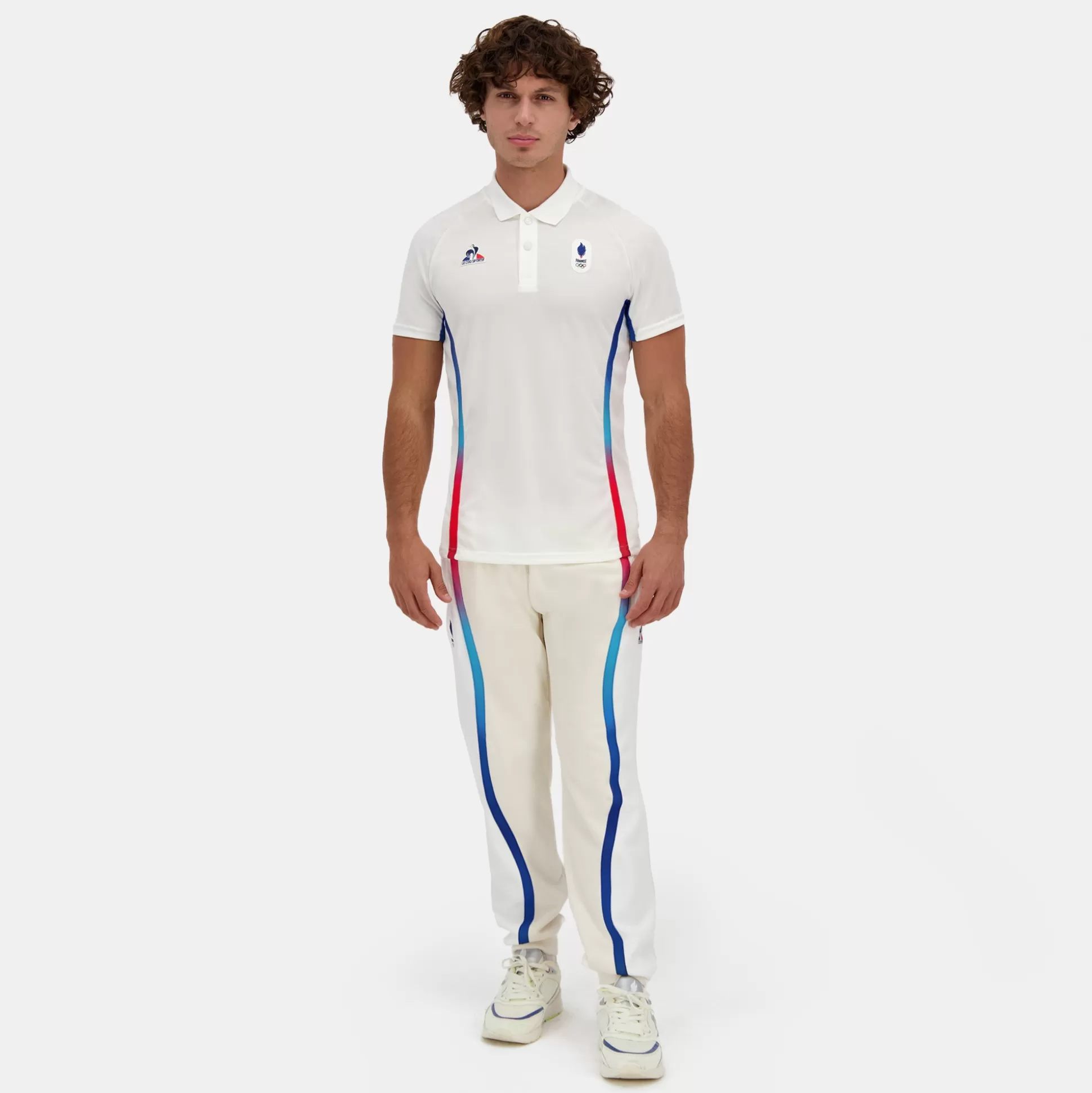 Homme Le Coq Sportif Équipe de France Olympique | Paris 2024 Polo Équipe de France Homme