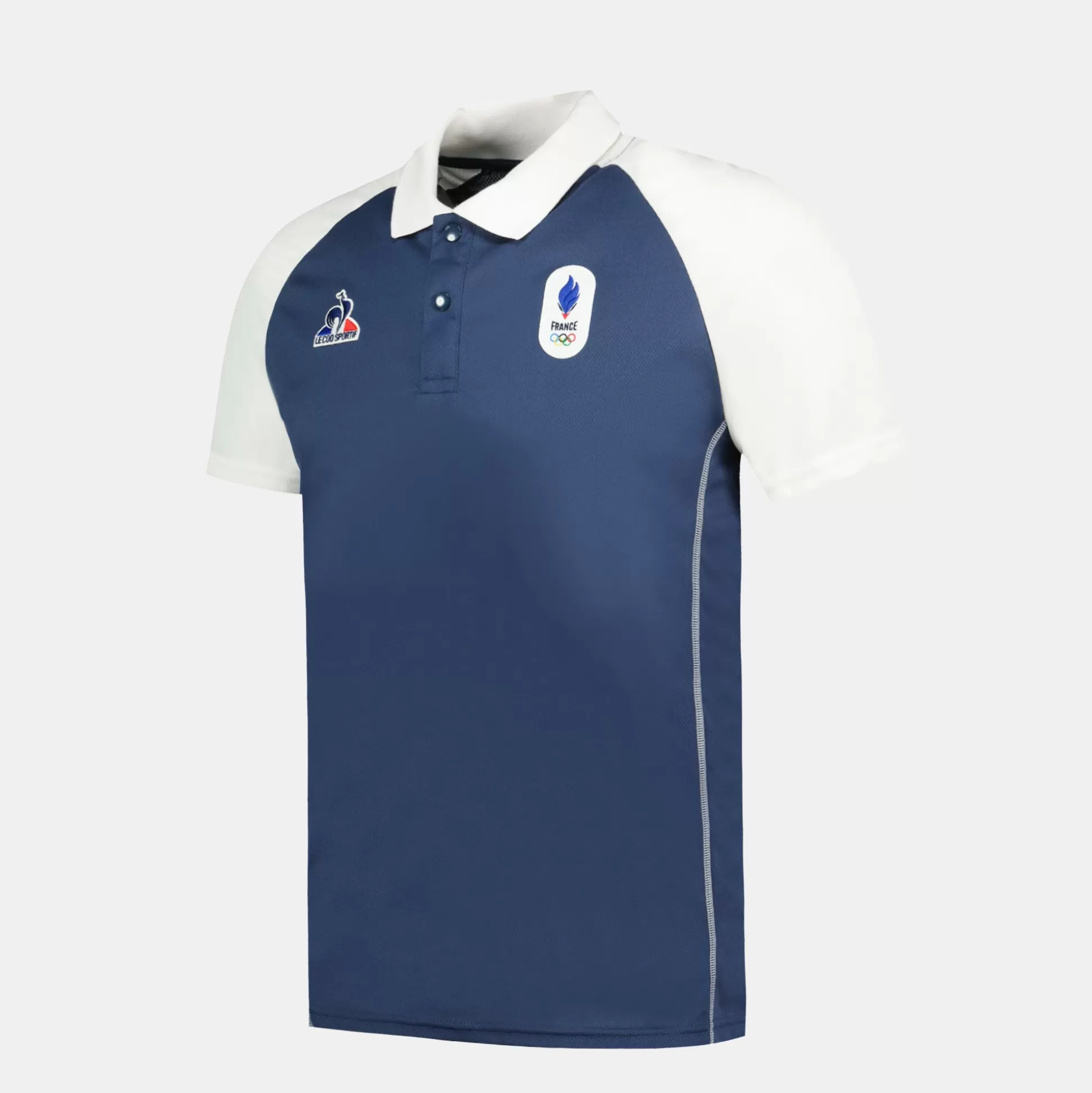 Homme Le Coq Sportif Équipe de France Olympique | Paris 2024 Polo Équipe de France Homme