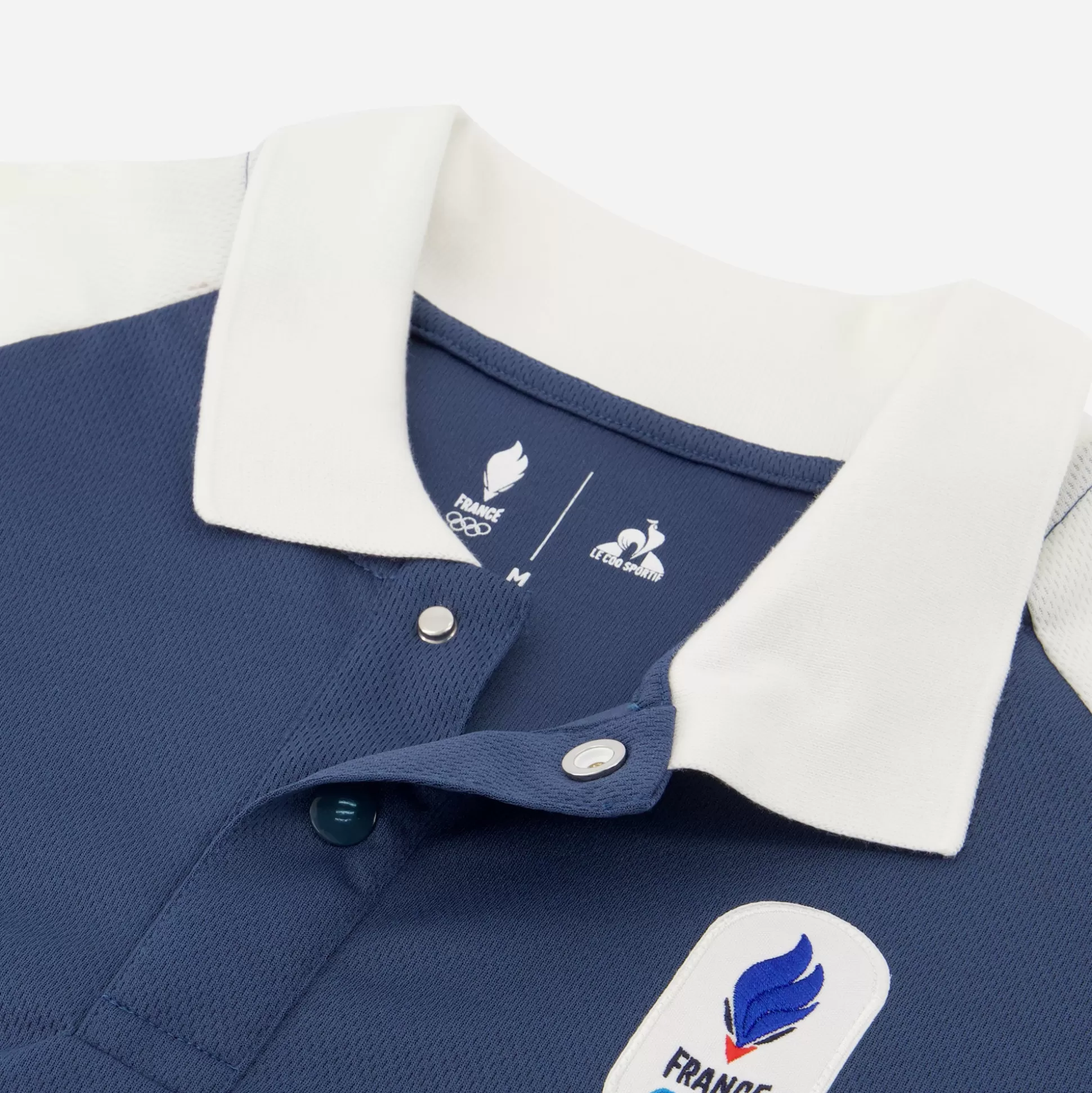 Homme Le Coq Sportif Équipe de France Olympique | Paris 2024 Polo Équipe de France Homme