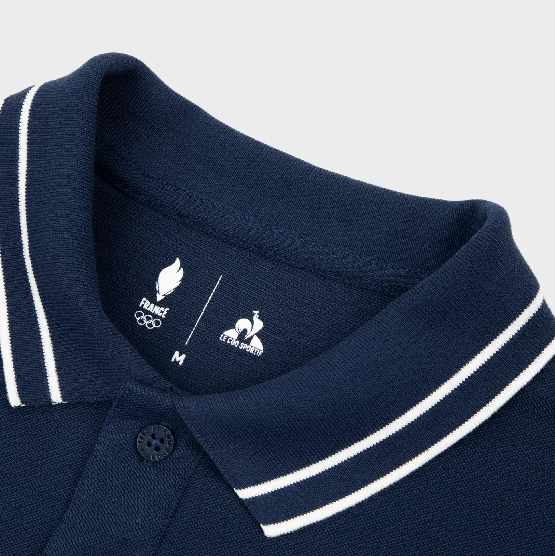 Homme Le Coq Sportif Équipe de France Olympique | Paris 2024 Polo Équipe de France Homme