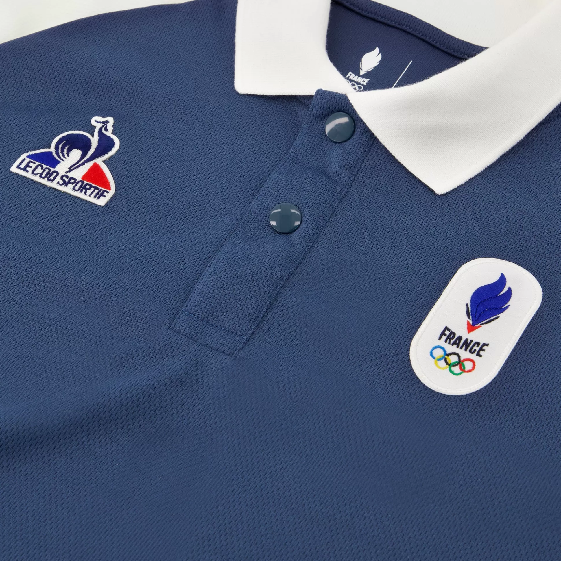 Homme Le Coq Sportif Équipe de France Olympique | Paris 2024 Polo Équipe de France Homme
