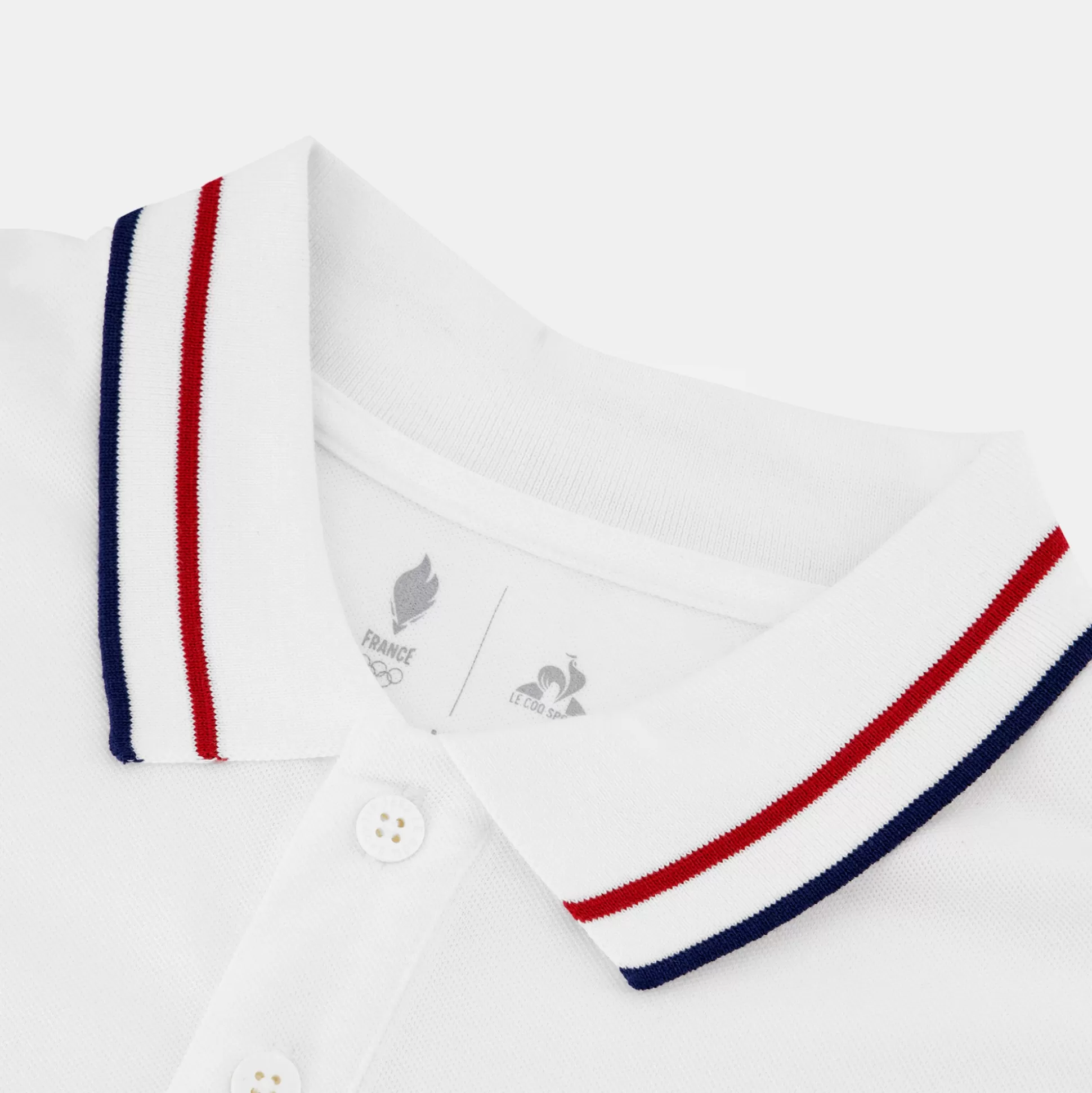 Homme Le Coq Sportif Équipe de France Olympique | Paris 2024 Polo Équipe de France Homme
