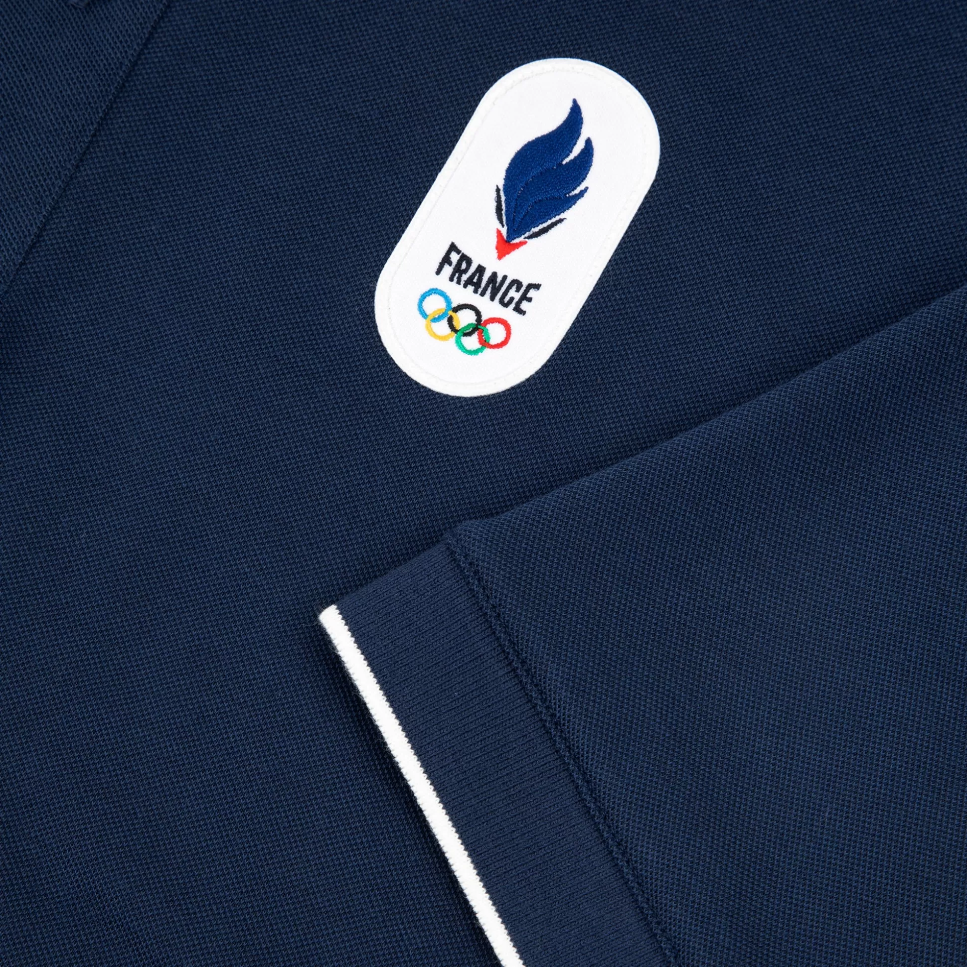 Homme Le Coq Sportif Équipe de France Olympique | Paris 2024 Polo Équipe de France Homme
