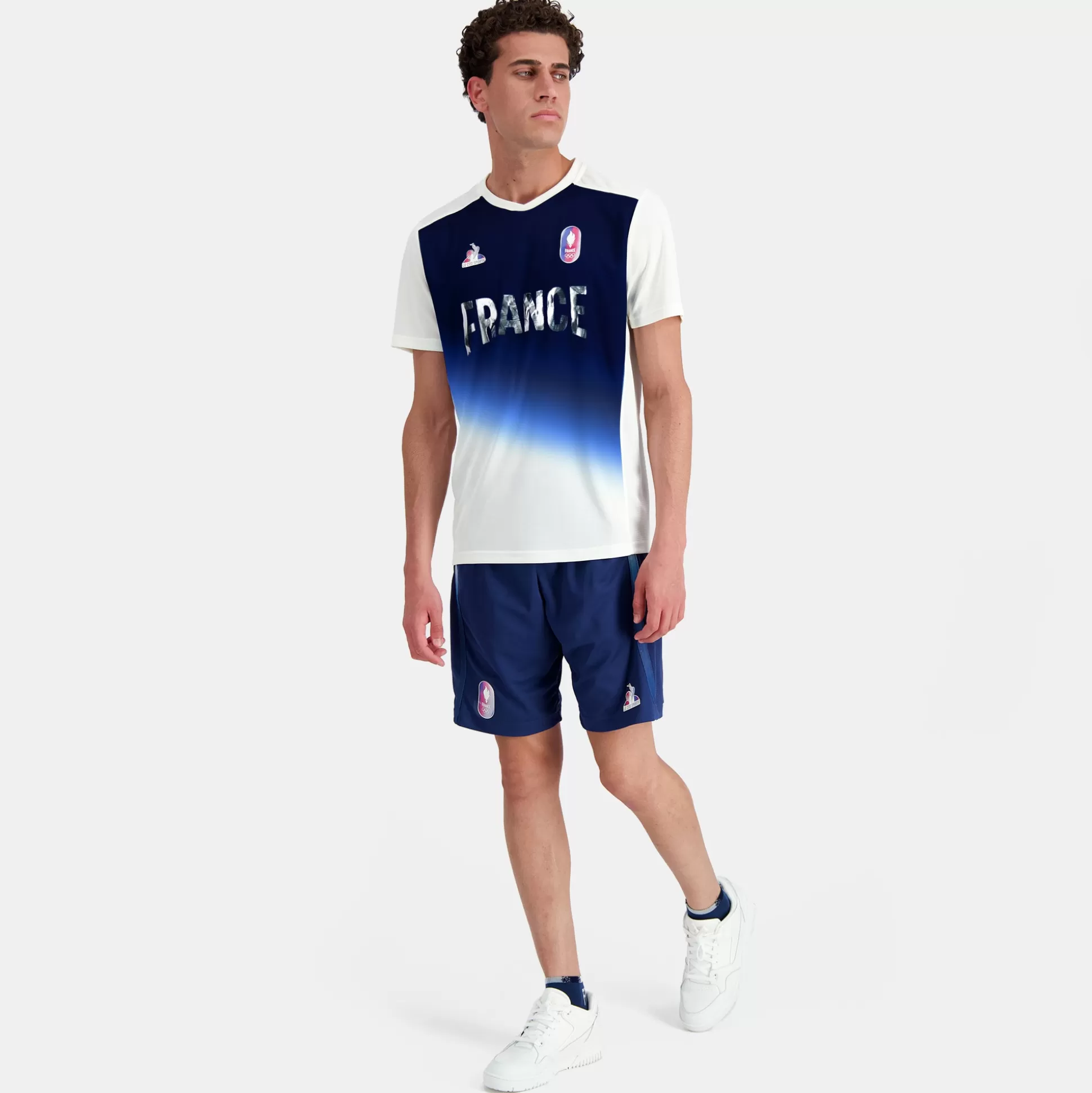 Homme Le Coq Sportif Équipe de France Olympique | Paris 2024 Short Équipe de France Homme