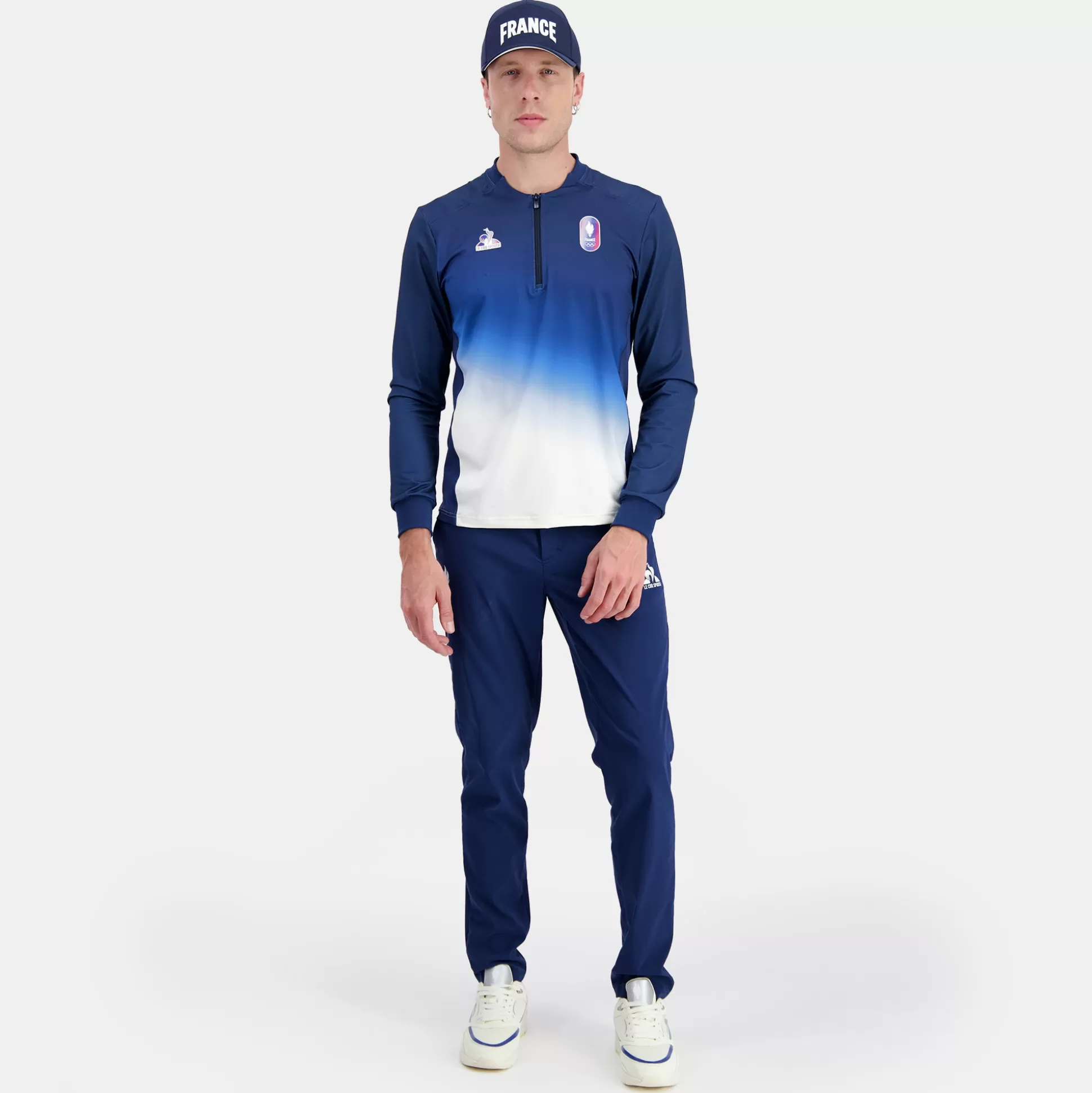 Homme Le Coq Sportif Équipe de France Olympique | Paris 2024 Sweat Équipe de France Homme