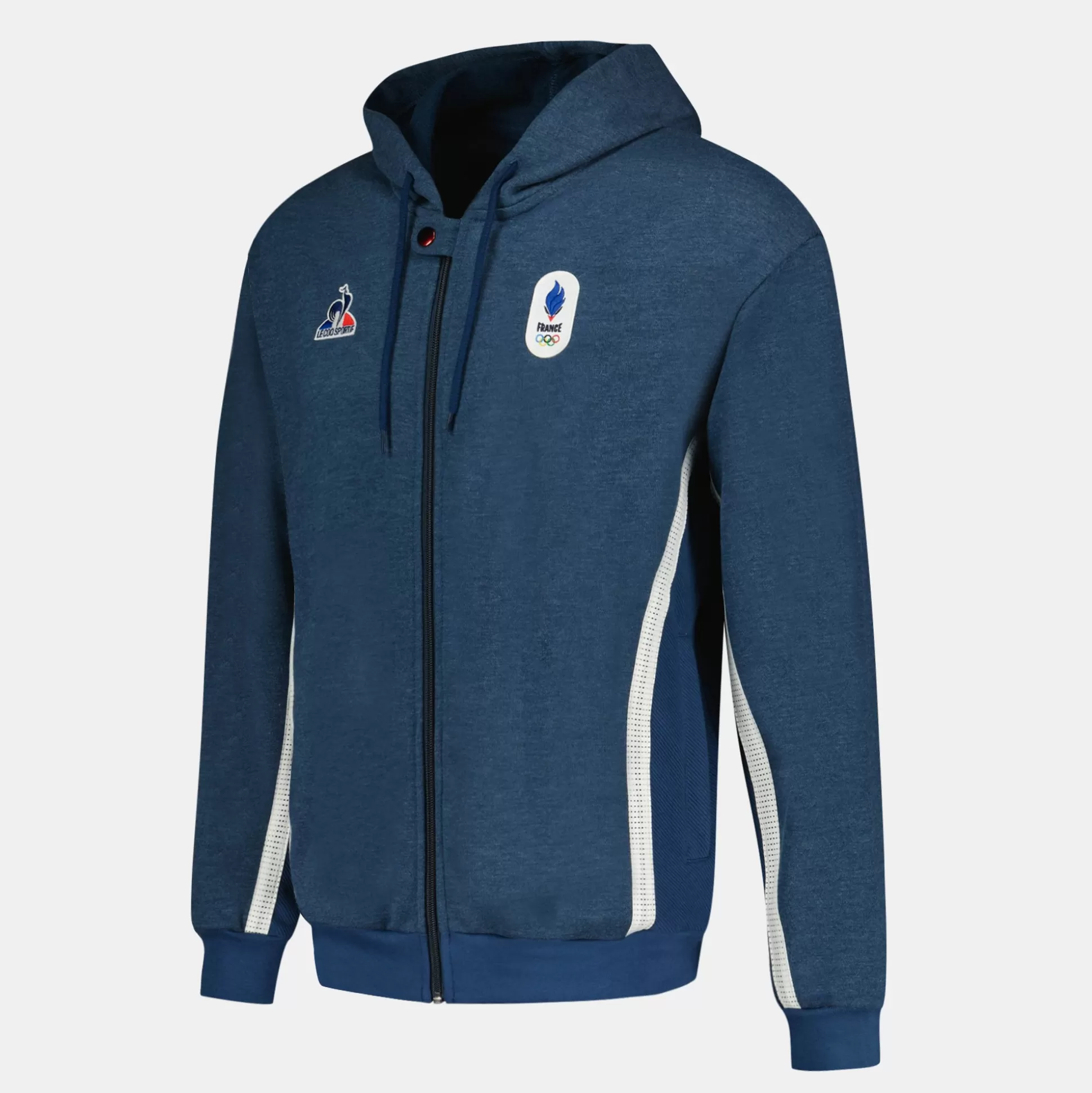 quipe_de_france_olympique__paris__sweat_zipp__capuche_quipe_de_france_homme_5.webp Homme Le Coq Sportif Équipe de France Olympique | Paris 2024 Sweat zippé à capuche Équipe de France Homme
