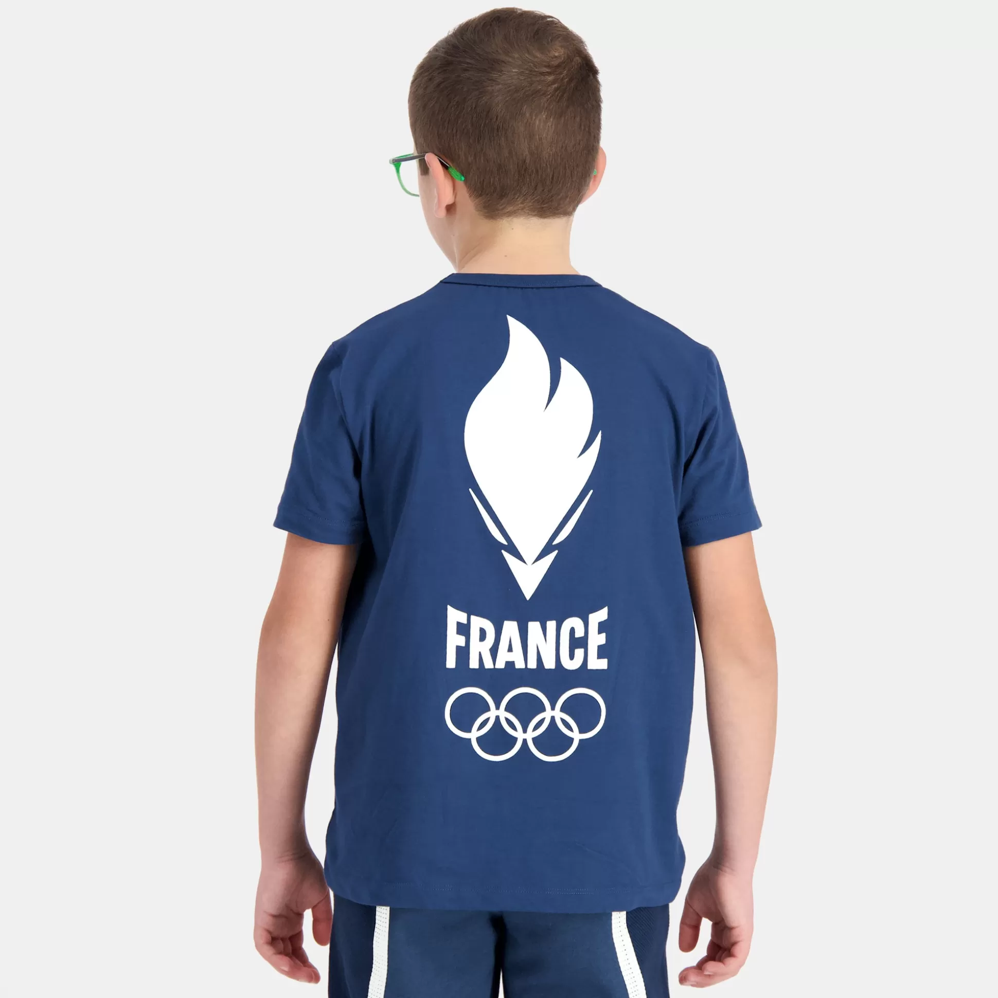 Enfant Le Coq Sportif Équipe de France Olympique | Paris 2024 T-shirt Équipe de France Enfant