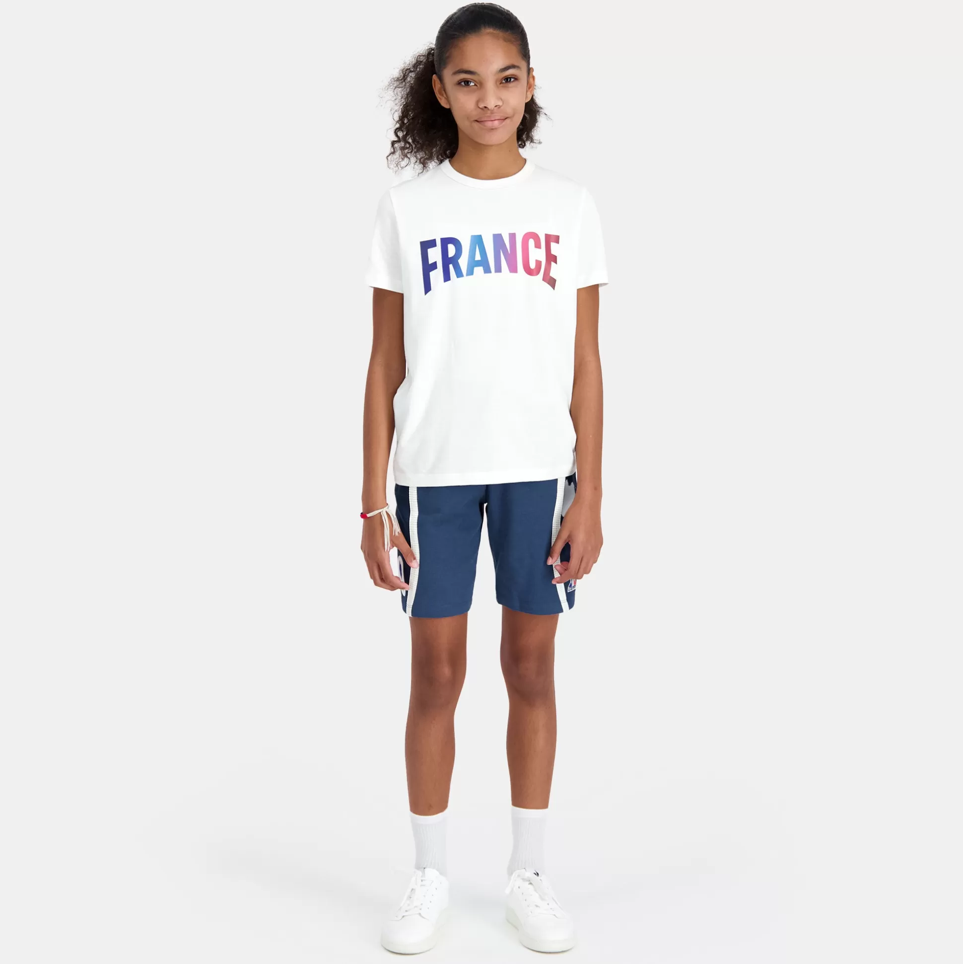 Enfant Le Coq Sportif Équipe de France Olympique | Paris 2024 T-shirt Équipe de France Enfant