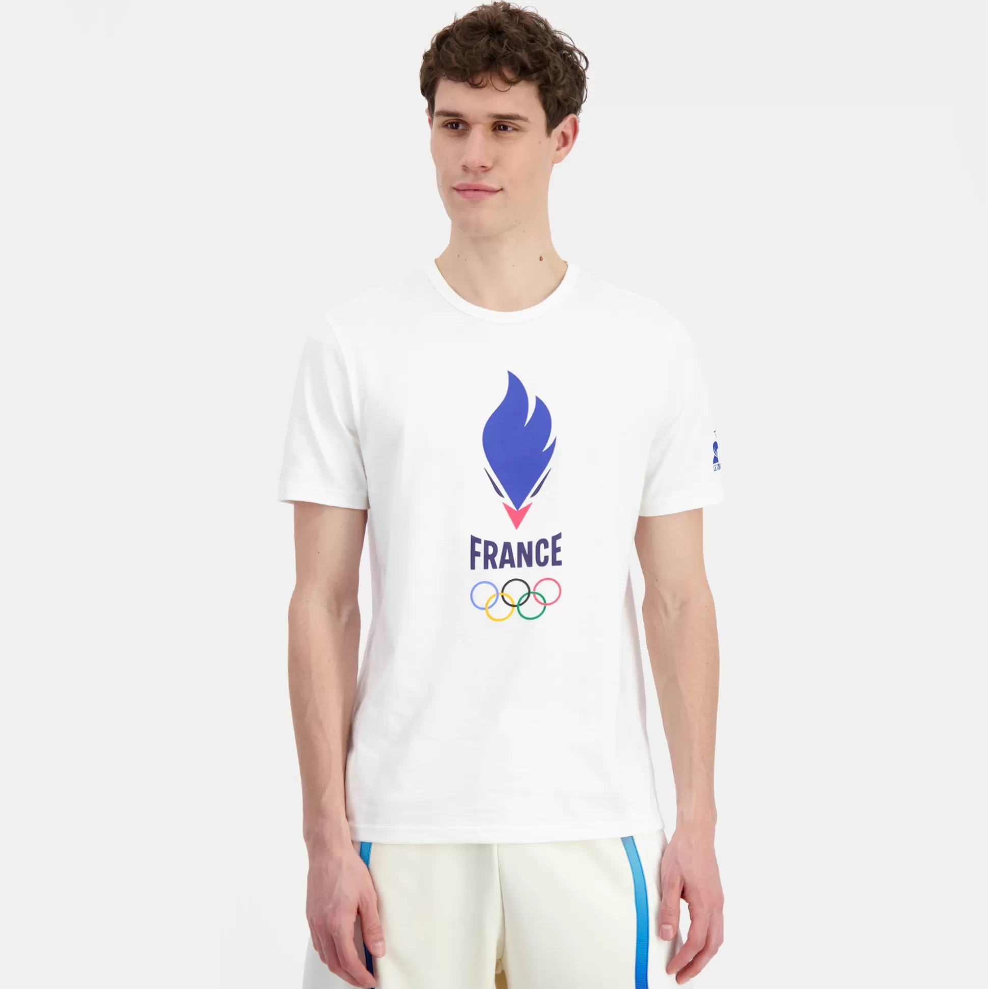 Homme Le Coq Sportif Équipe de France Olympique | Paris 2024 T-shirt Équipe de France Homme